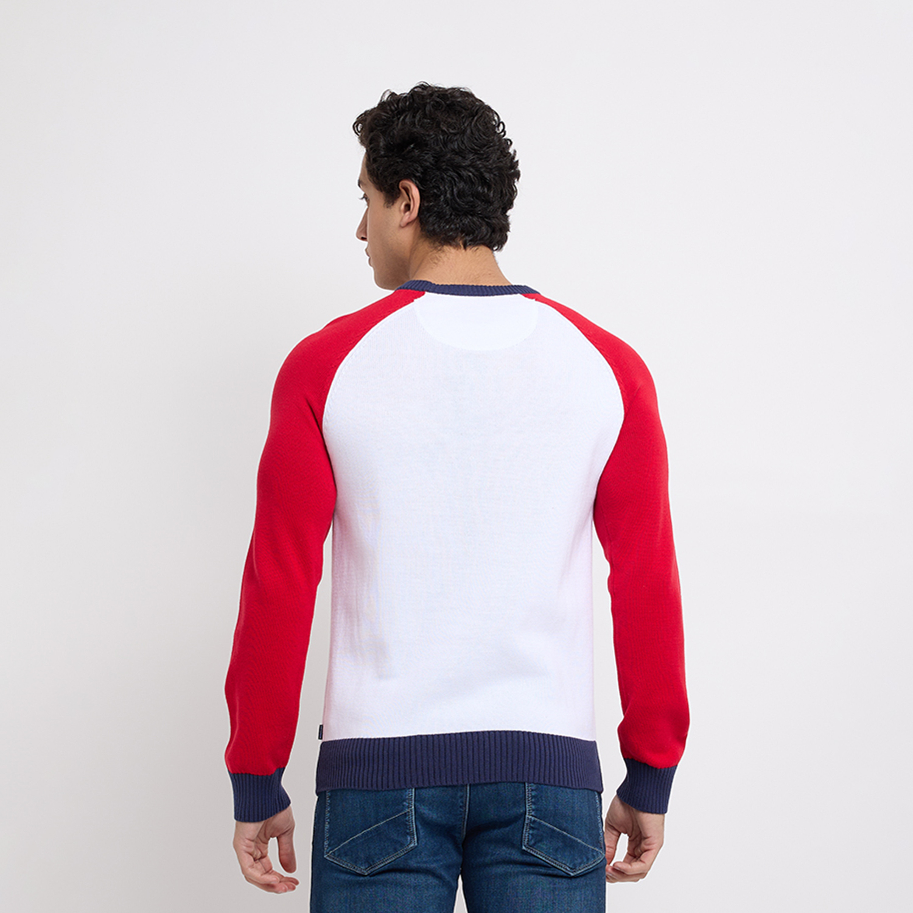 Beverly Hills Polo Club Textured Crew Neck Long Sleeve Woven Pullover-men-clothing-sweatersandpullovers-image-2