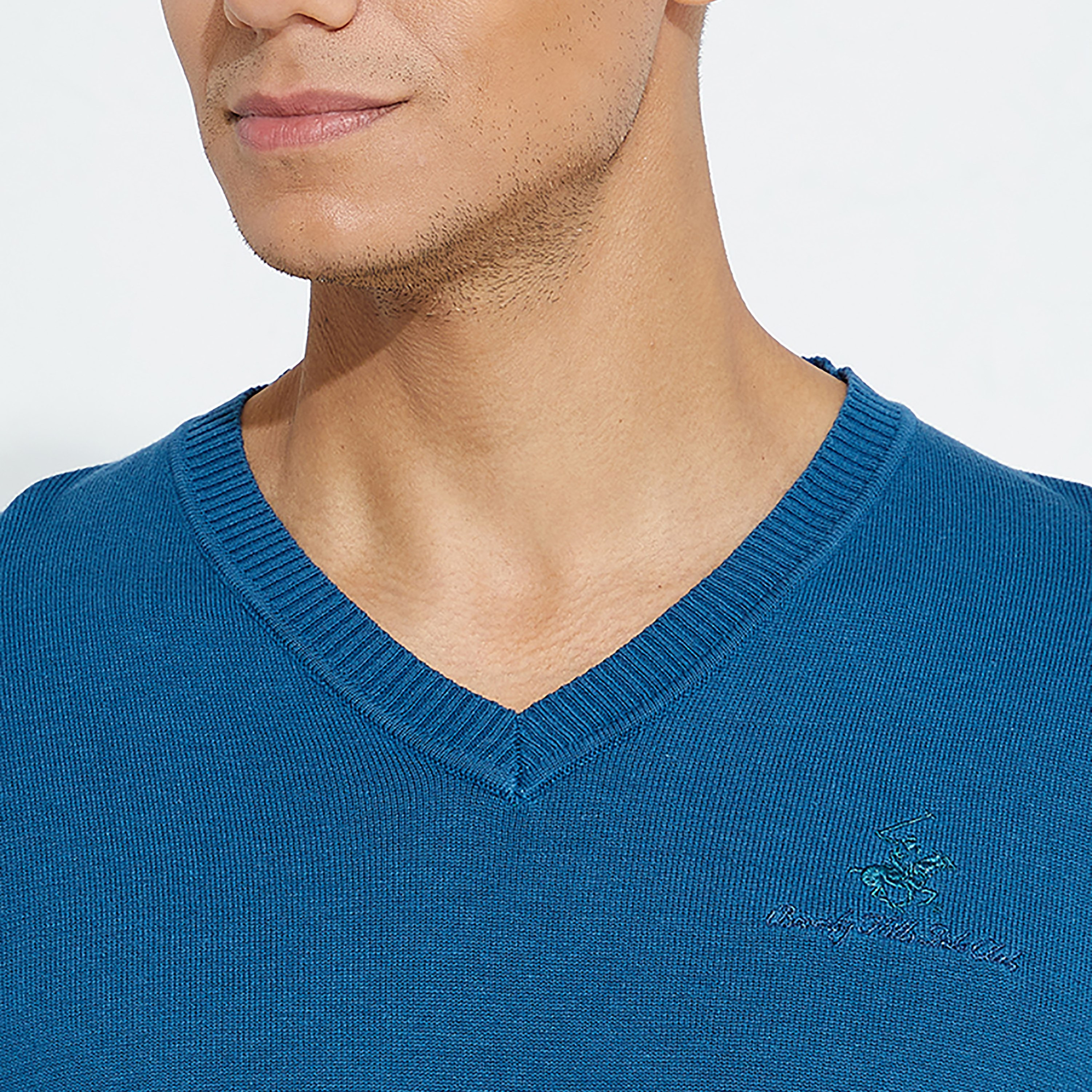 Beverly Hills Polo Club Men's Solid Cardigan-men-clothing-sweatersandpullovers-image-3