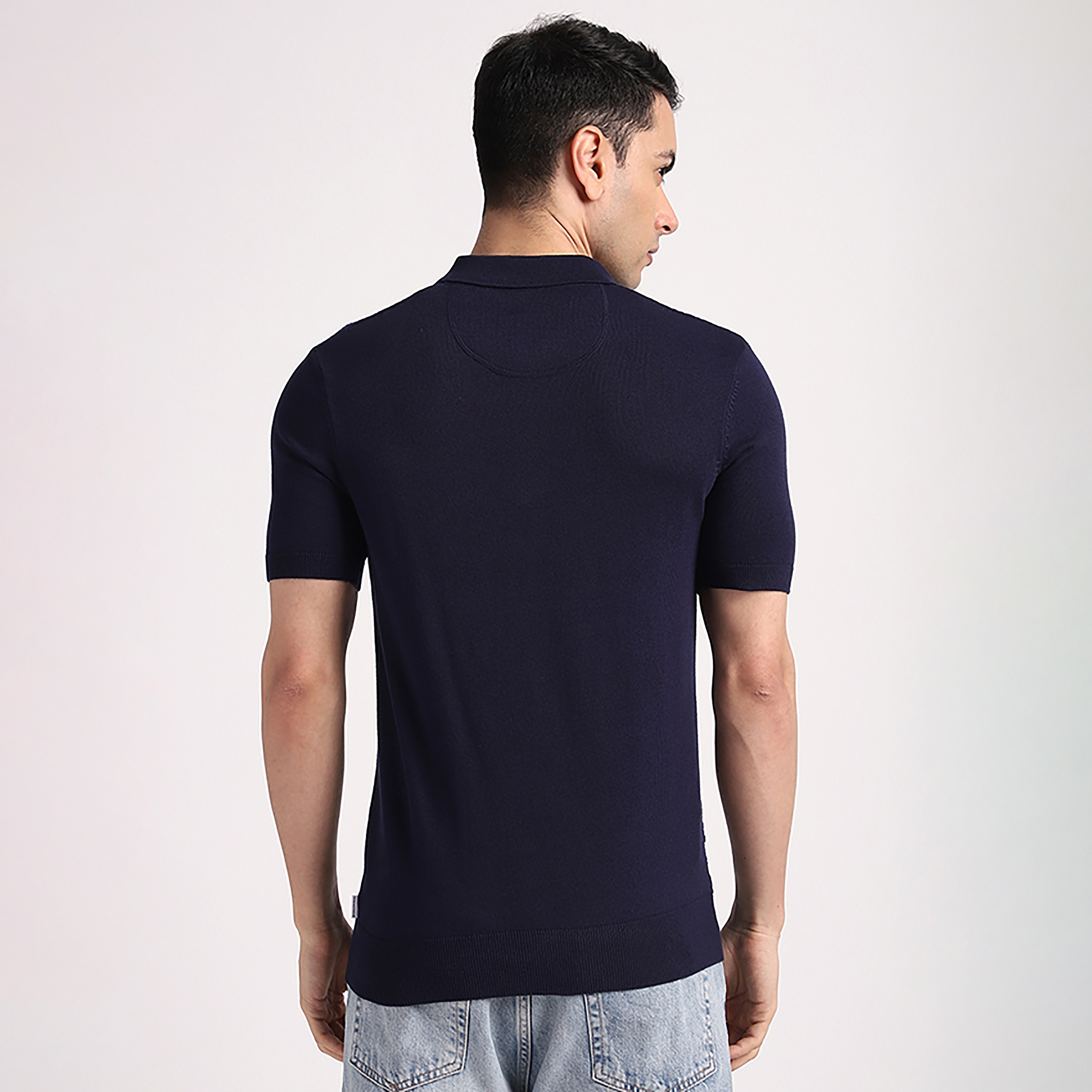 تي شيرت بولو رجالي بأكمام قصيرة وياقة منقوش من بيفرلي هيلز بولو كلوب-men-clothing-tshirtsandpolos-polos-image-4