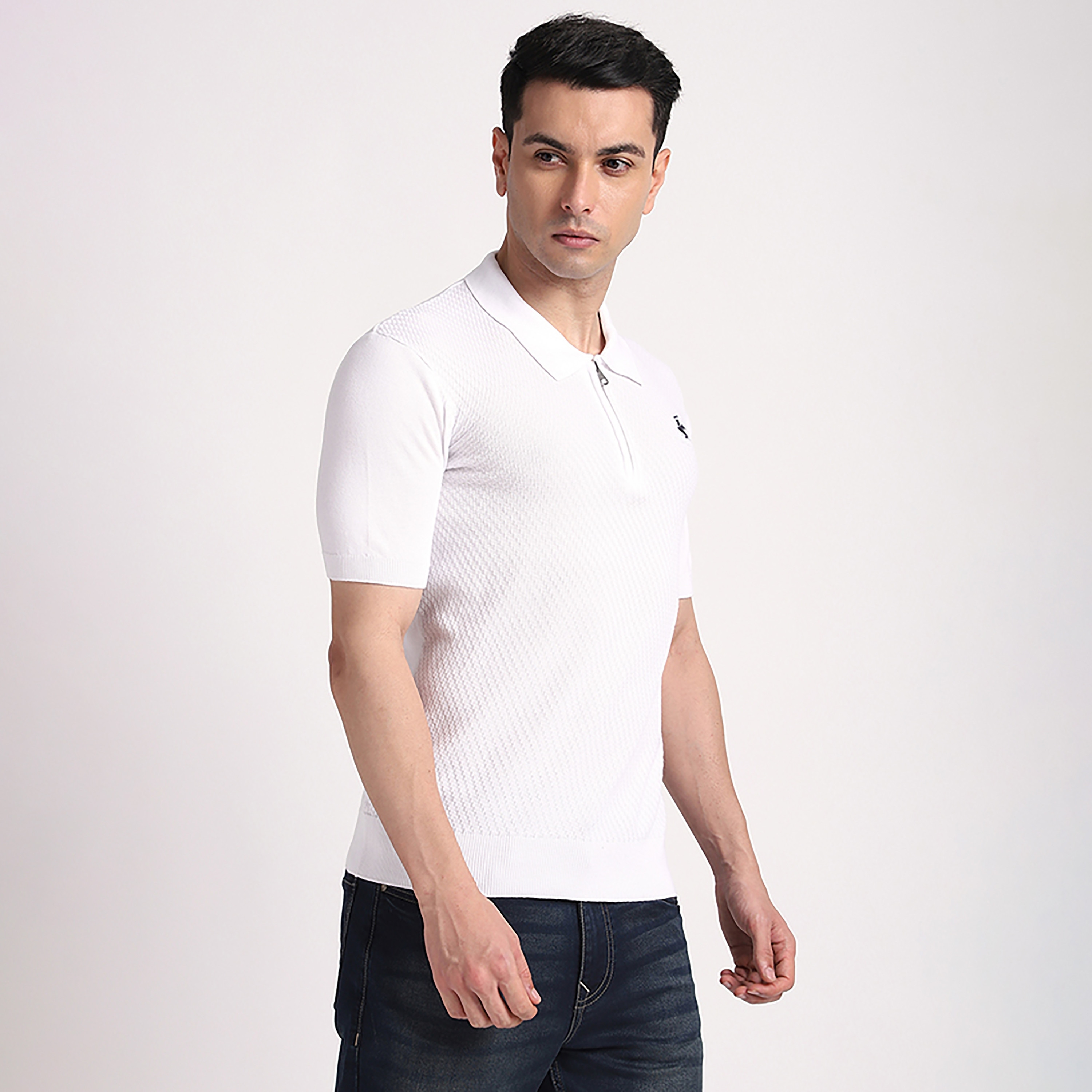 تي شيرت بولو رجالي بأكمام قصيرة وياقة منقوش من بيفرلي هيلز بولو كلوب-men-clothing-tshirtsandpolos-polos-image-8