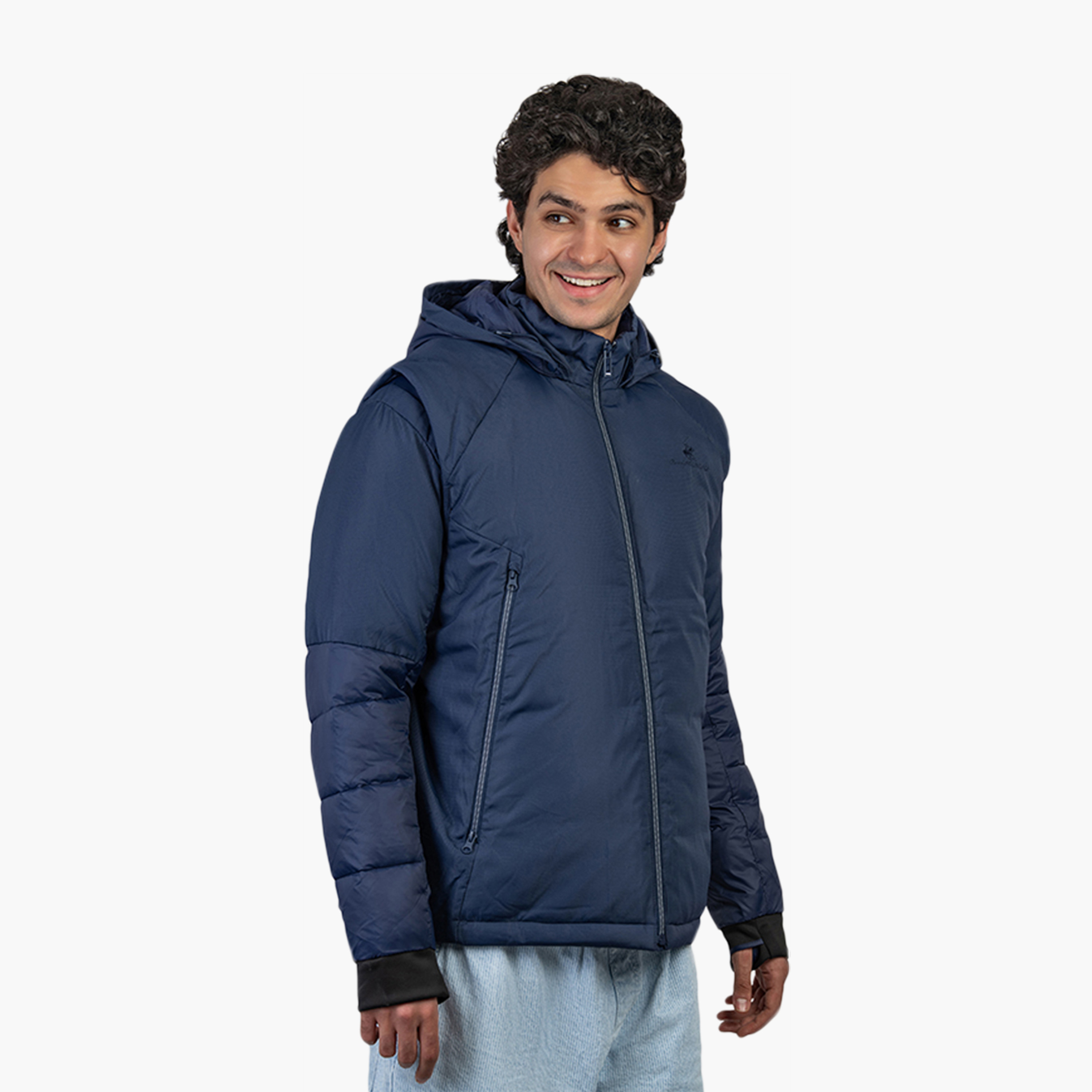 جاكيت بافر رجالي سادة بغطاء للرأس وأكمام طويلة بيفرلي هيلز بولو كلوب-men-clothing-jacketsandblazers-jackets-image-3