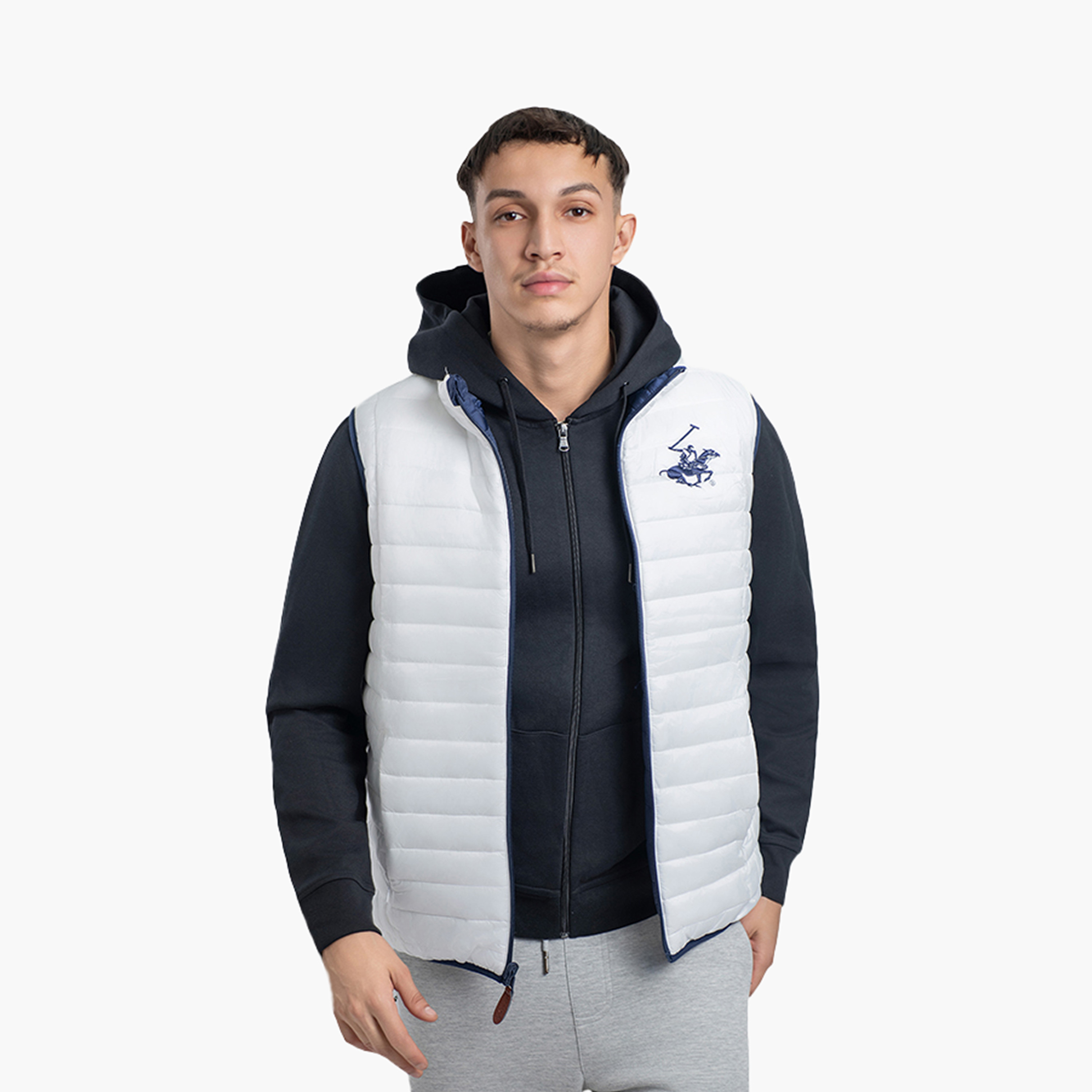 Beverly Hills Polo Club Men's Textured High Neck Quilted Vest-men-clothing-jacketsandblazers-jackets-image-12