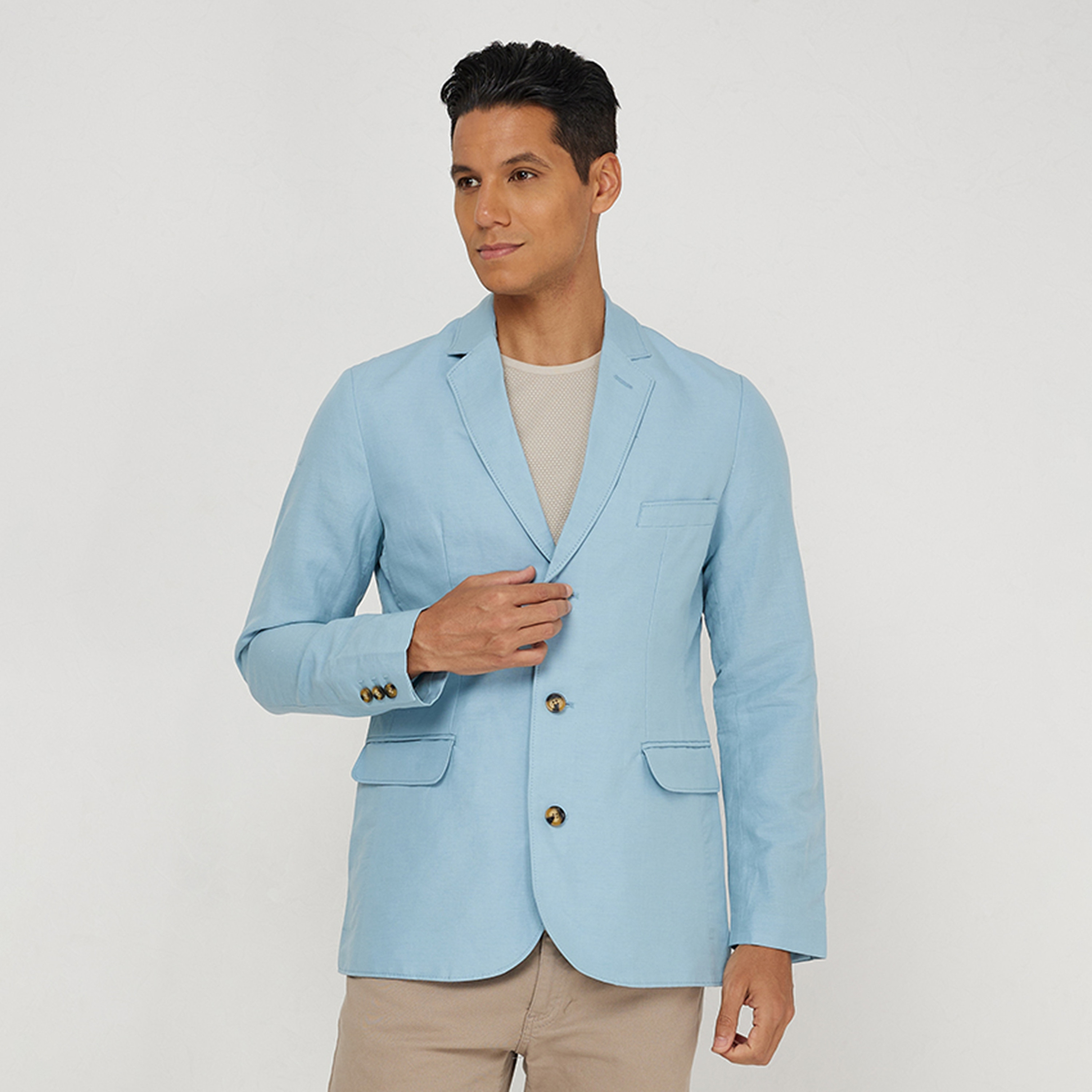 بليزر سادة مع طية صدر السترة من بيفرلي هيلز بولو كلوب-men-clothing-jacketsandblazers-blazers-image-5