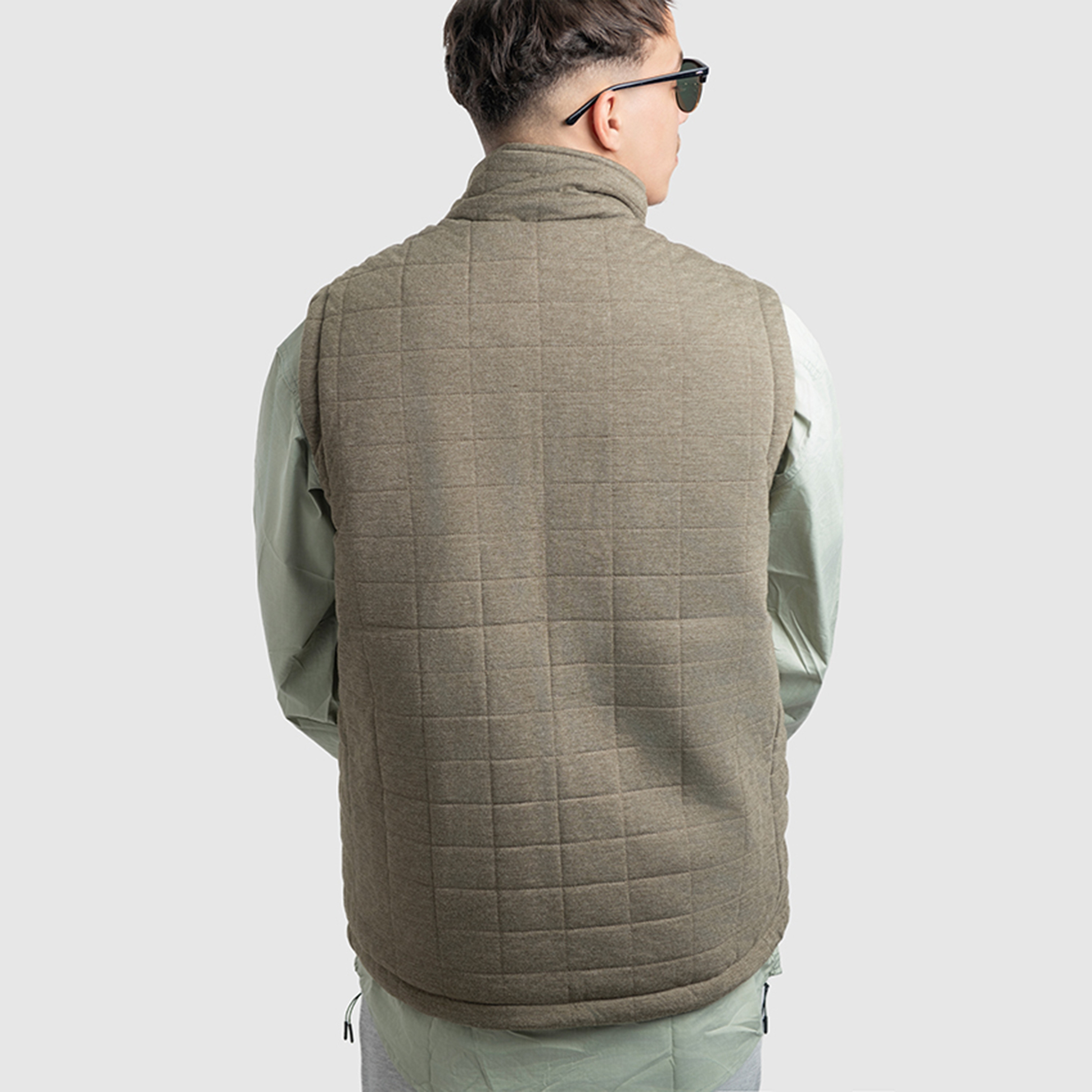 Beverly Hills Polo Club Plain High Neck Sleeveless Men's Jacket-men-clothing-jacketsandblazers-jackets-image-4