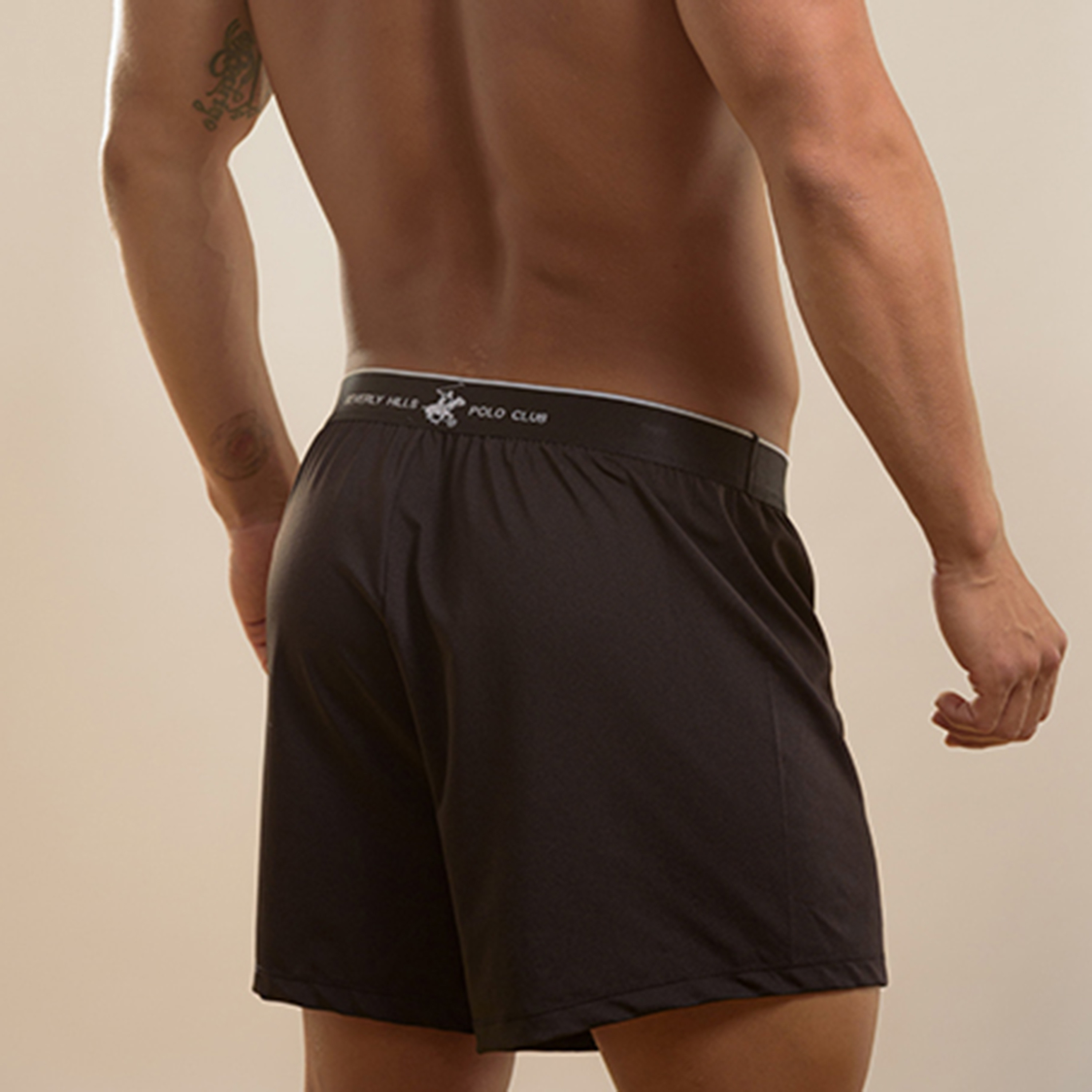 بوكسر بحزام خصر مطاطي بشعار من بيفرلي هيلز بولو كلوب-men-clothing-innerwear-underwear-image-2