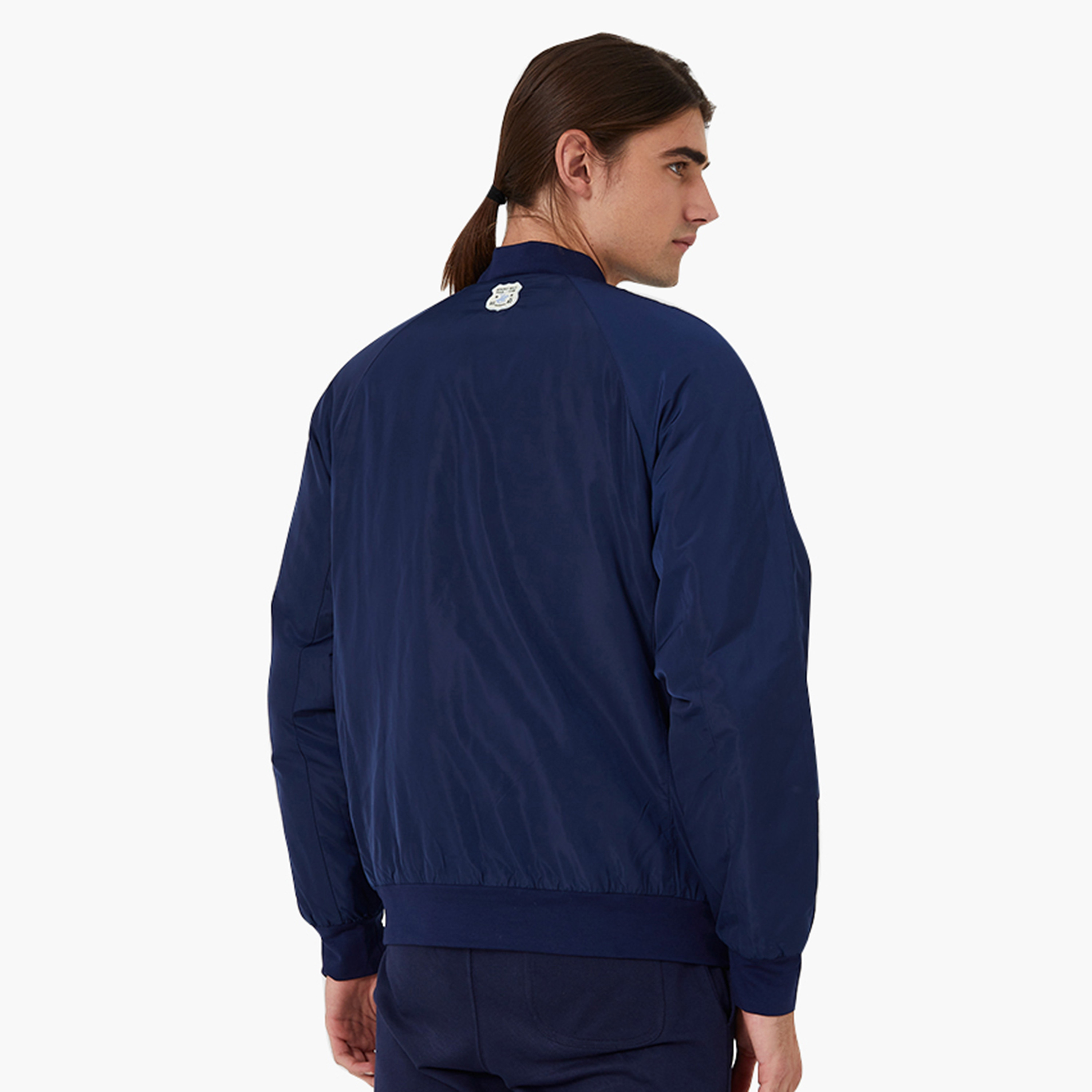 جاكيت بومبر رجالي بياقة قائمة وأكمام راجلان بألوان متعددة من بيفرلي هيلز بولو كلوب-men-clothing-jacketsandblazers-jackets-image-4
