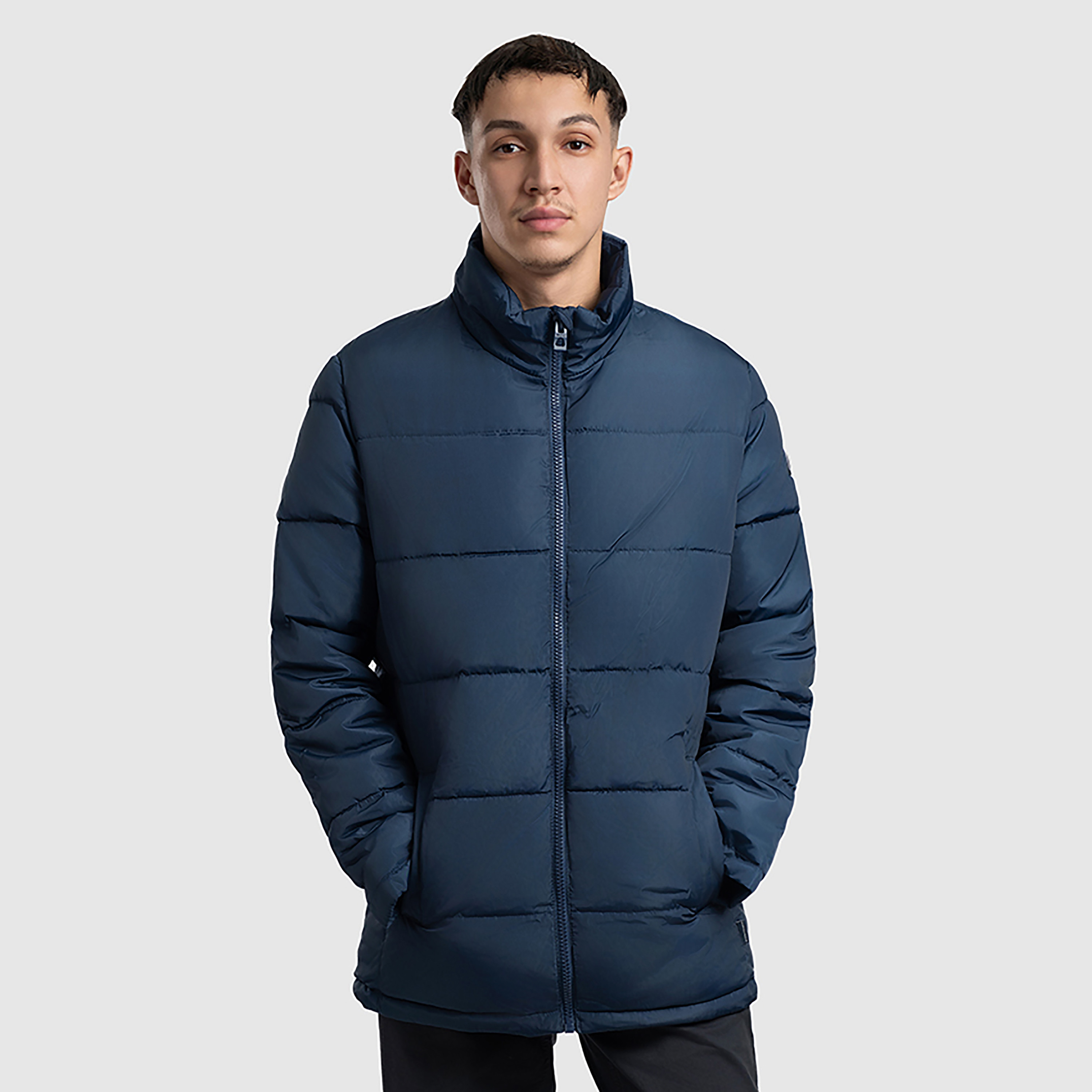 Beverly Hills Polo Club Plain High Neck Long Sleeves Men's Puffer Jacket-men-clothing-jacketsandblazers-jackets-image-1