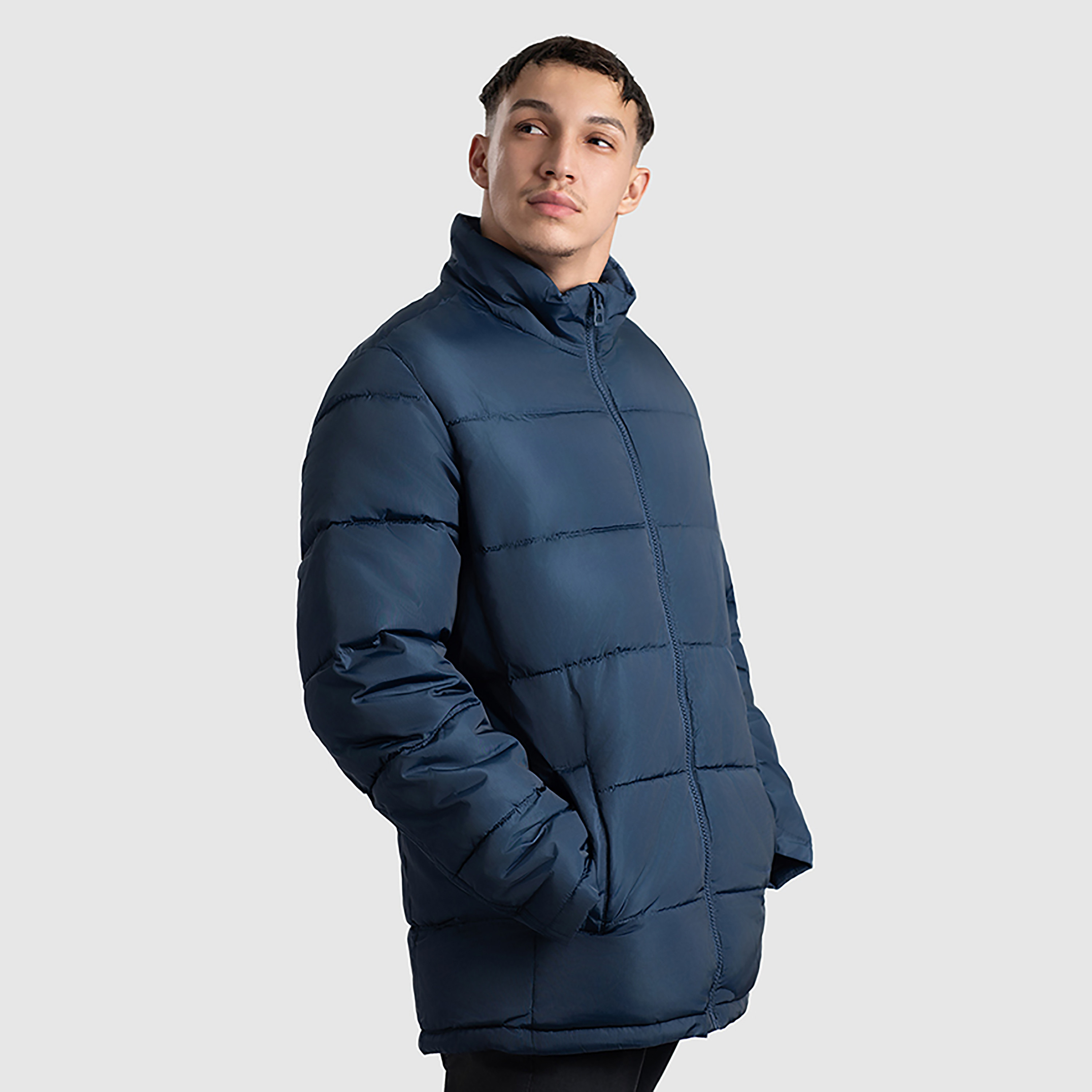 Beverly Hills Polo Club Plain High Neck Long Sleeves Men's Puffer Jacket-men-clothing-jacketsandblazers-jackets-image-2