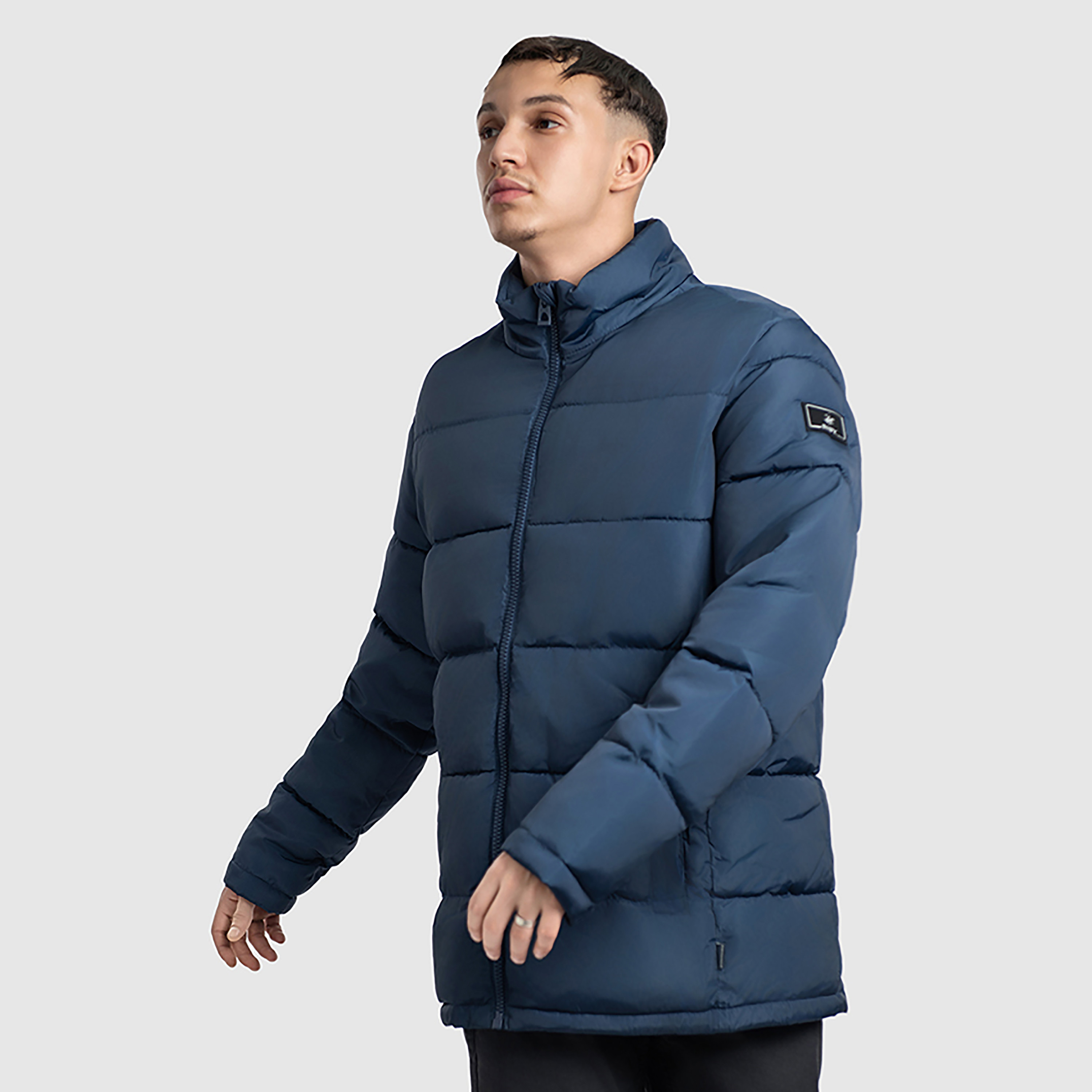 Beverly Hills Polo Club Plain High Neck Long Sleeves Men's Puffer Jacket-men-clothing-jacketsandblazers-jackets-image-3