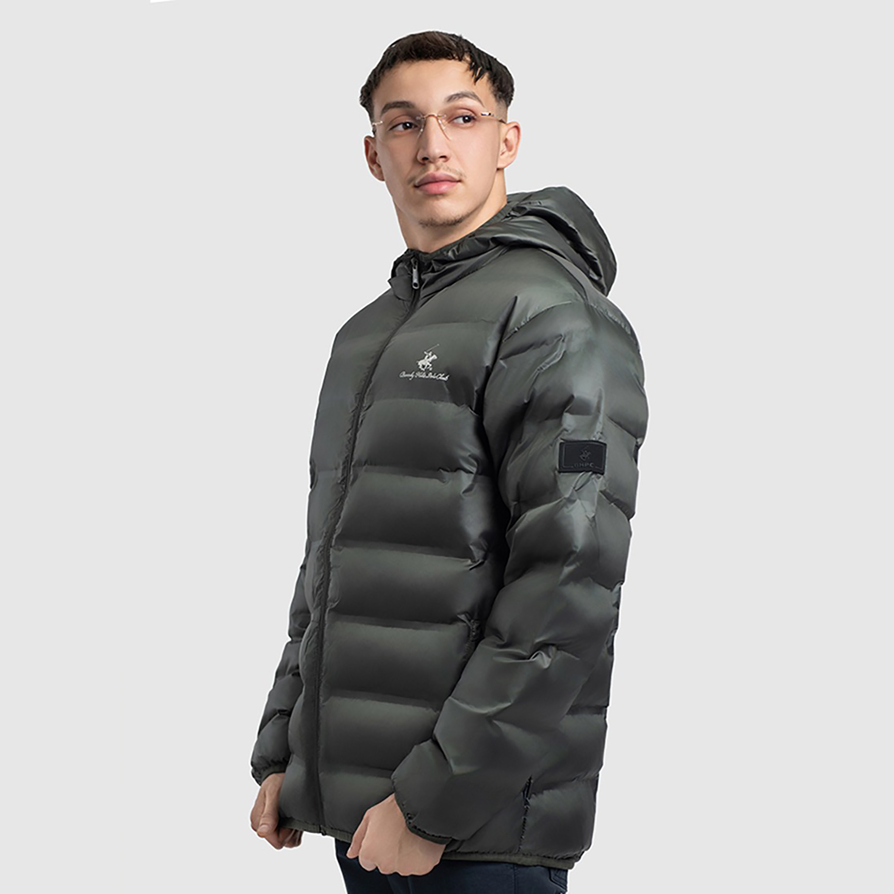 Beverly Hills Polo Club Plain High Neck Long Sleeves Men's Puffer Jacket-men-clothing-jacketsandblazers-jackets-image-4
