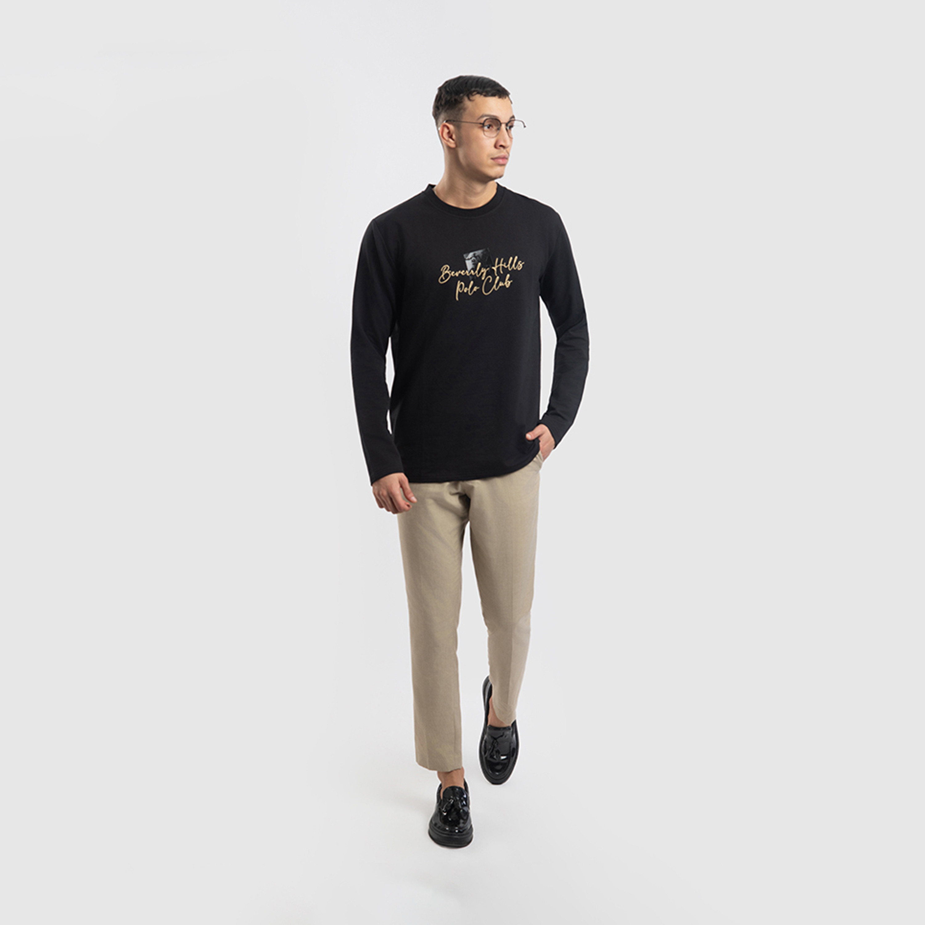 بيفرلي هيلز كلوب-  تي شيرت رجالي بأكمام طويلة وياقة دائرية وطبعة جرافيكية-men-clothing-tshirtsandpolos-tshirts-image-1