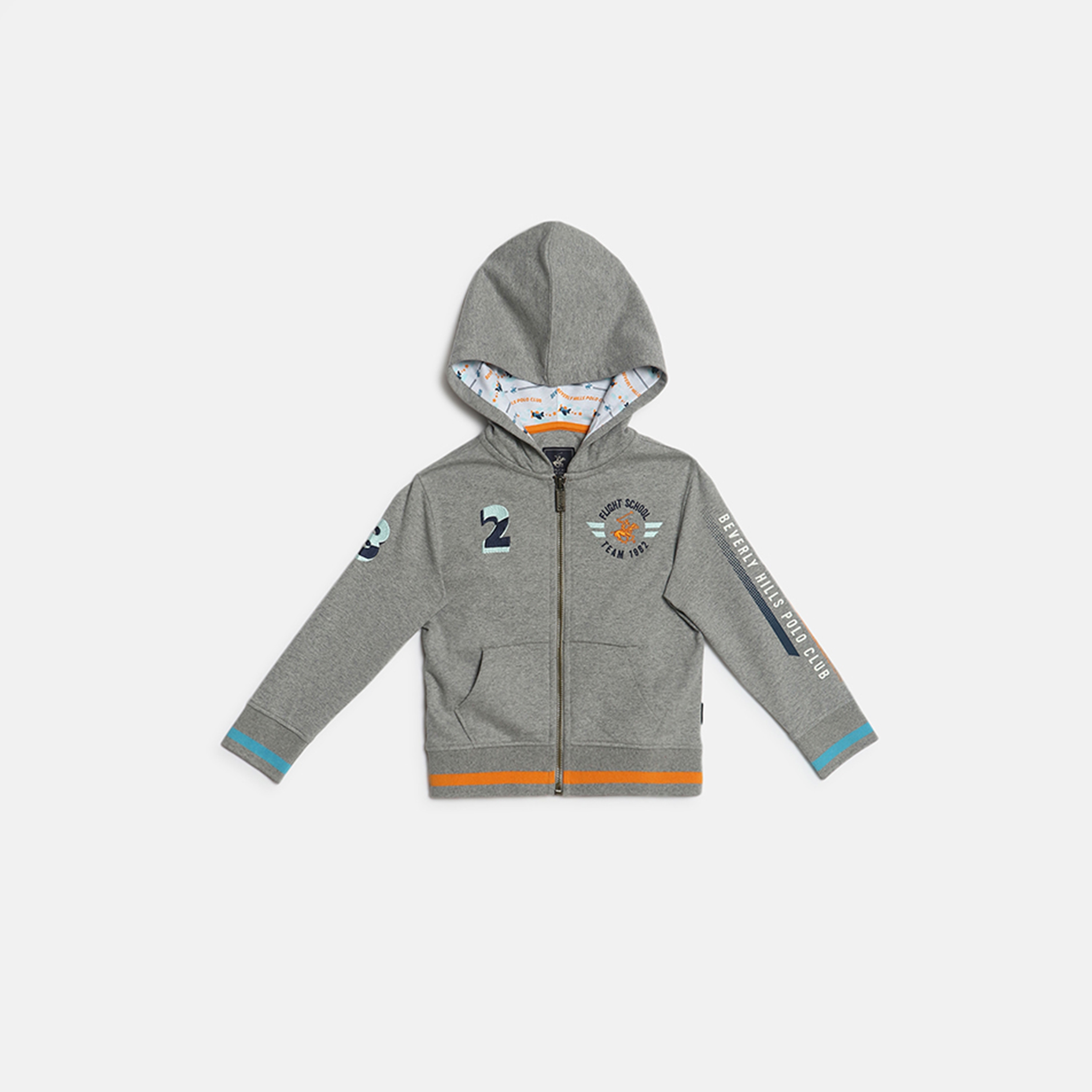 سويت شيرت هودي بسحاب من بيفرلي هيلز بولو كلوب-boys-clothing-winterwear-sweatshirts-image-4