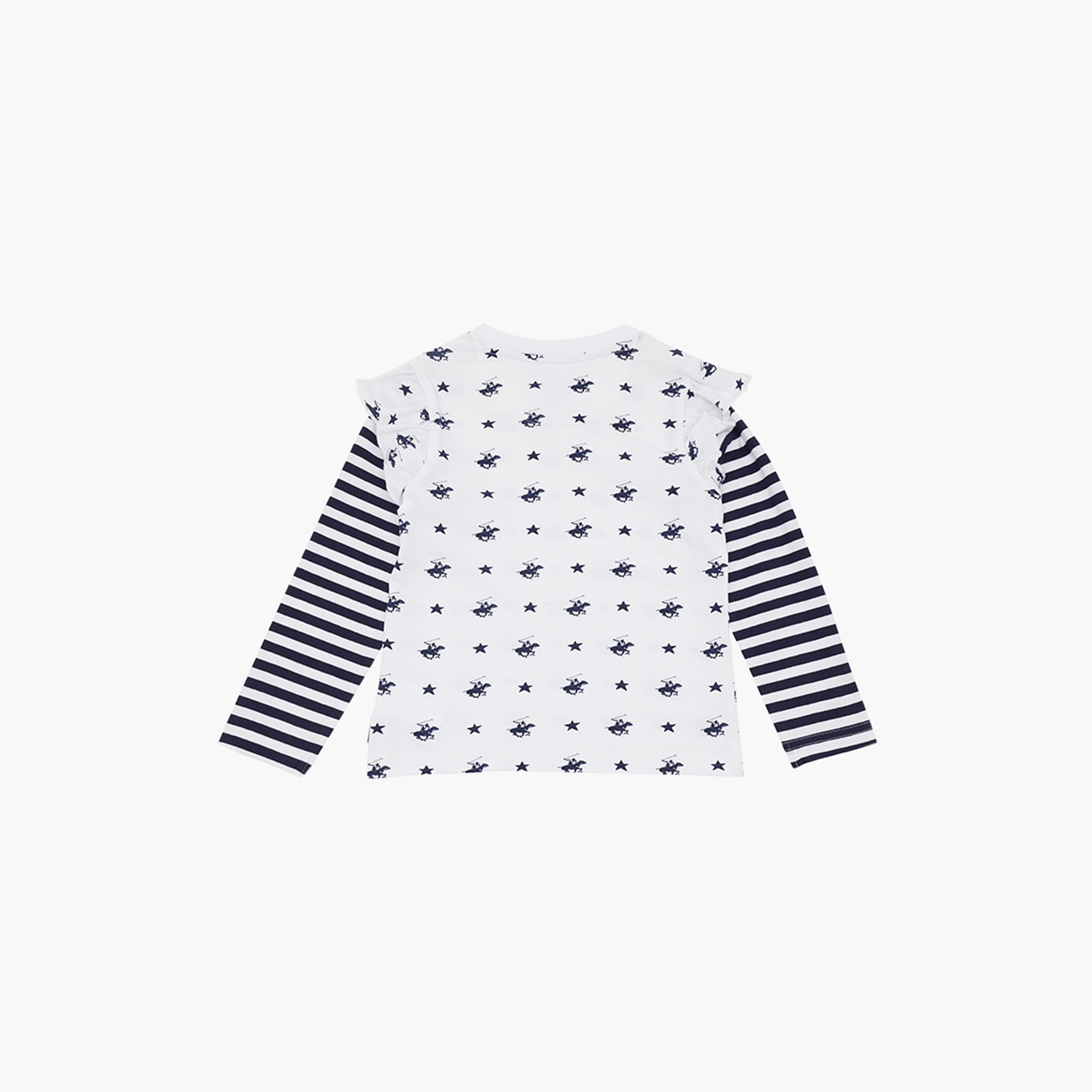 Beverly Hills Polo Club Boy's Long Sleeves Crew Neck T-Shirt-girls-clothing-tshirts-image-5