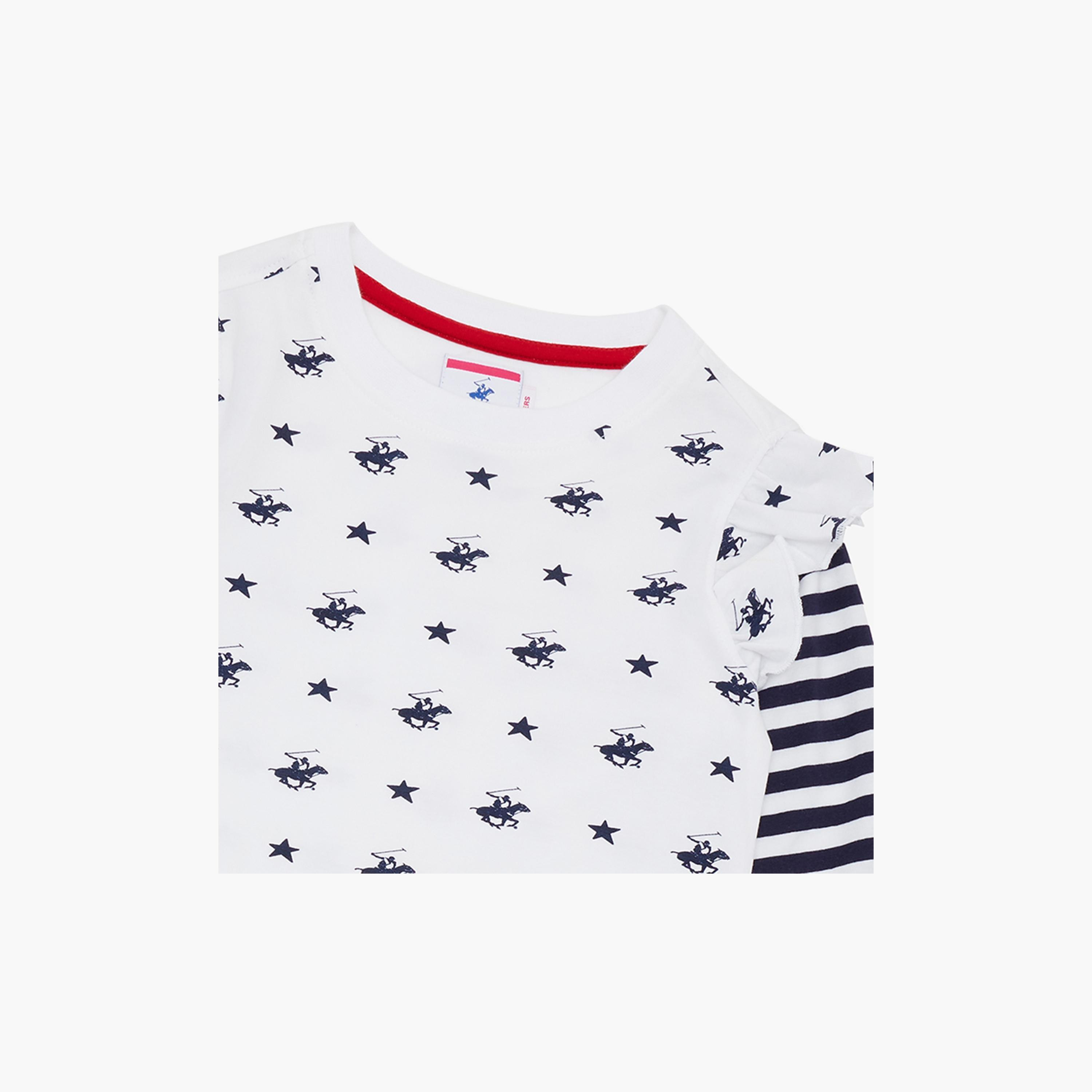 Beverly Hills Polo Club Boy's Long Sleeves Crew Neck T-Shirt-girls-clothing-tshirts-image-6