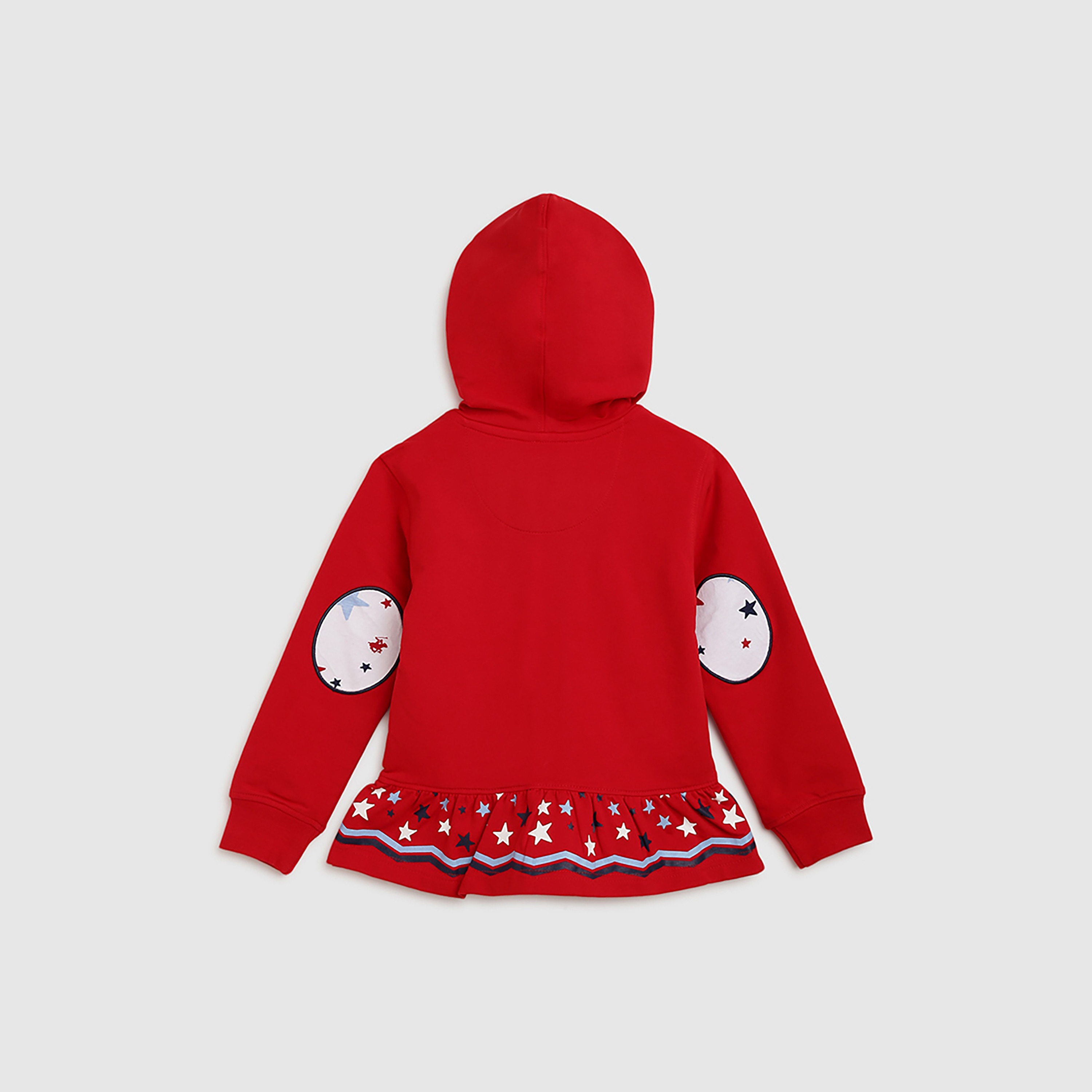 Beverly Hills Polo Club Printed Long Sleeves Dress-baby-girls-clothing-winterwear-jacketsandcoats-image-2