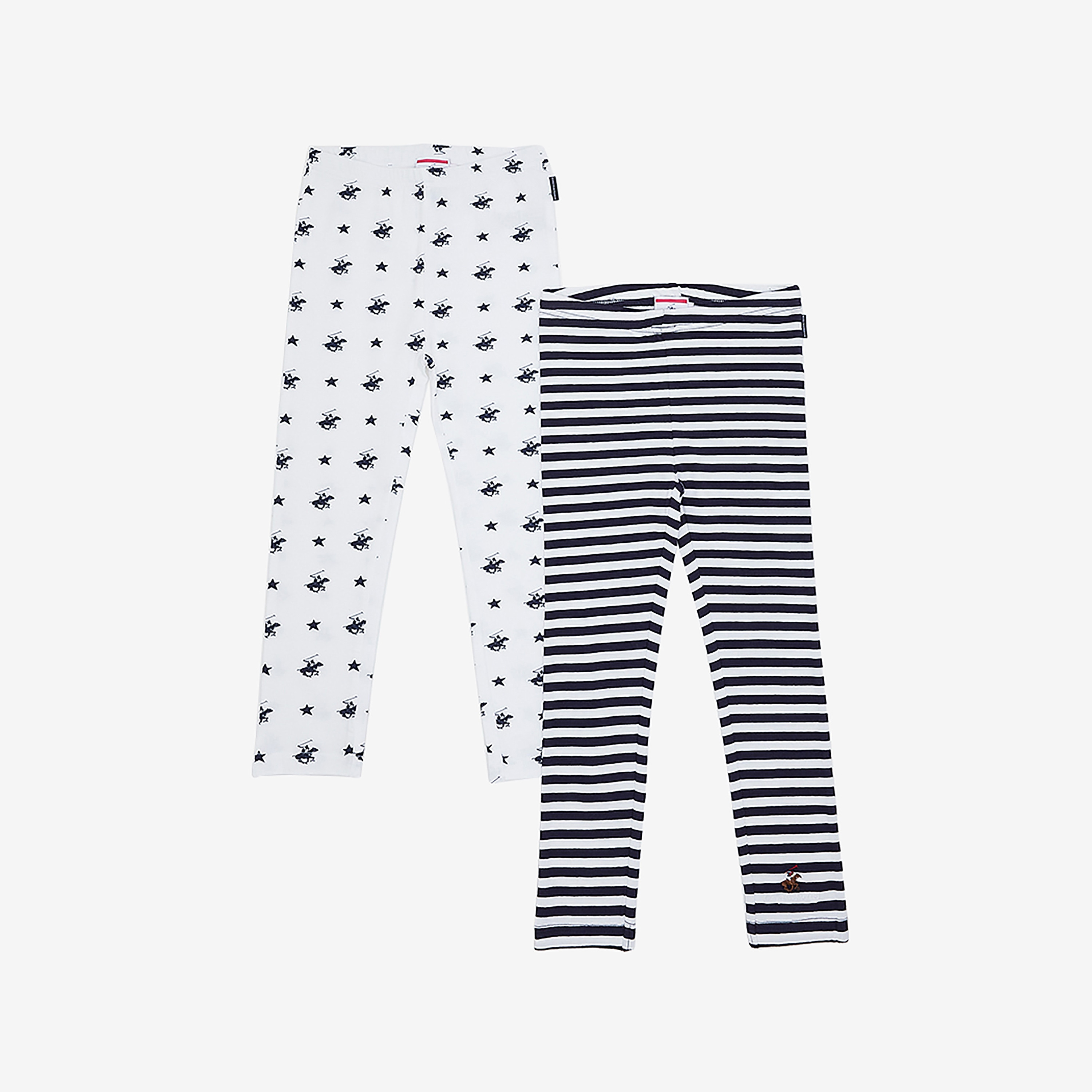 بنطلون ليقنز كاجوال بطبعة من بيفرلي هيلز بولو كلوب-baby-girls-clothing-bottoms-leggings-image-4