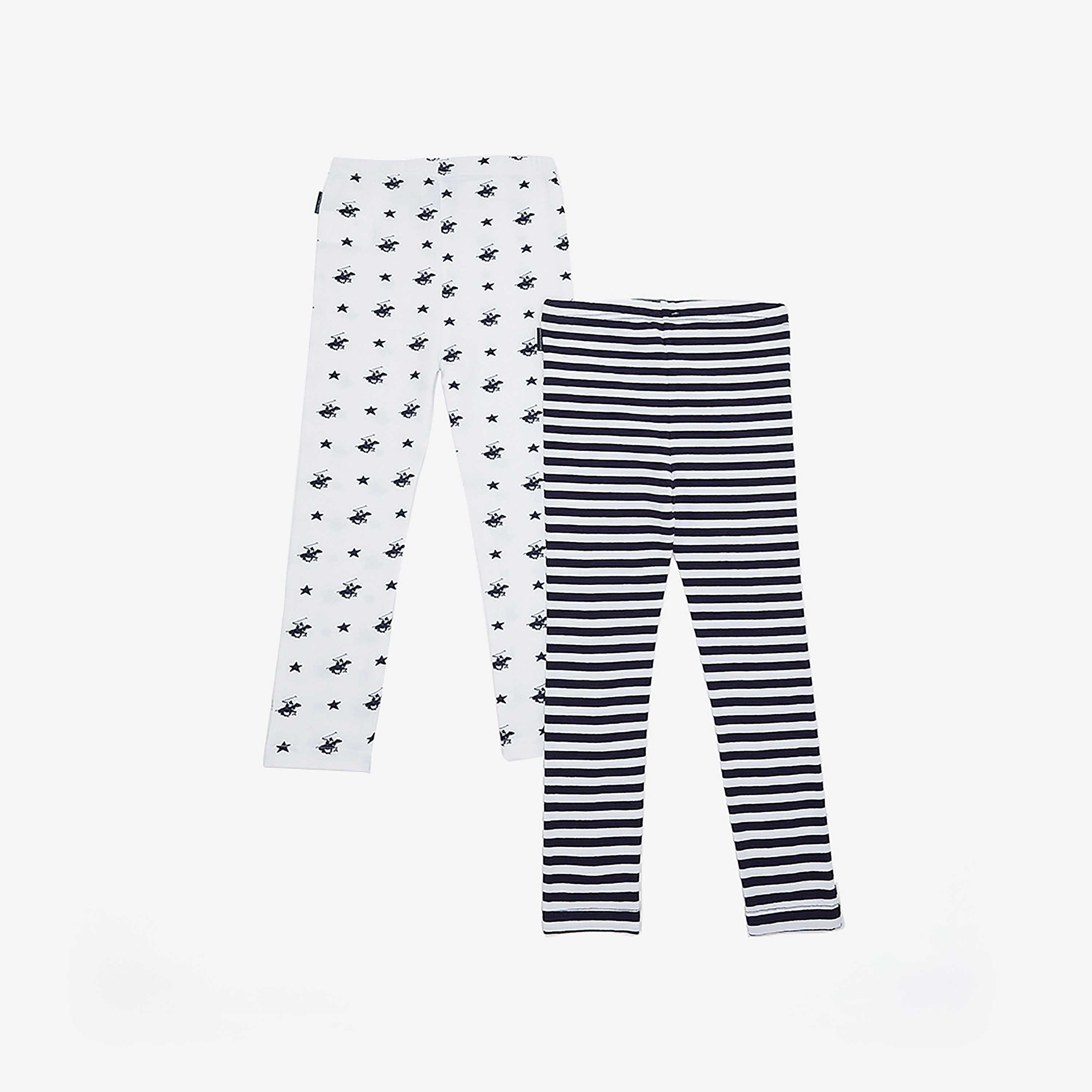 بنطلون ليقنز كاجوال بطبعة من بيفرلي هيلز بولو كلوب-baby-girls-clothing-bottoms-leggings-image-5