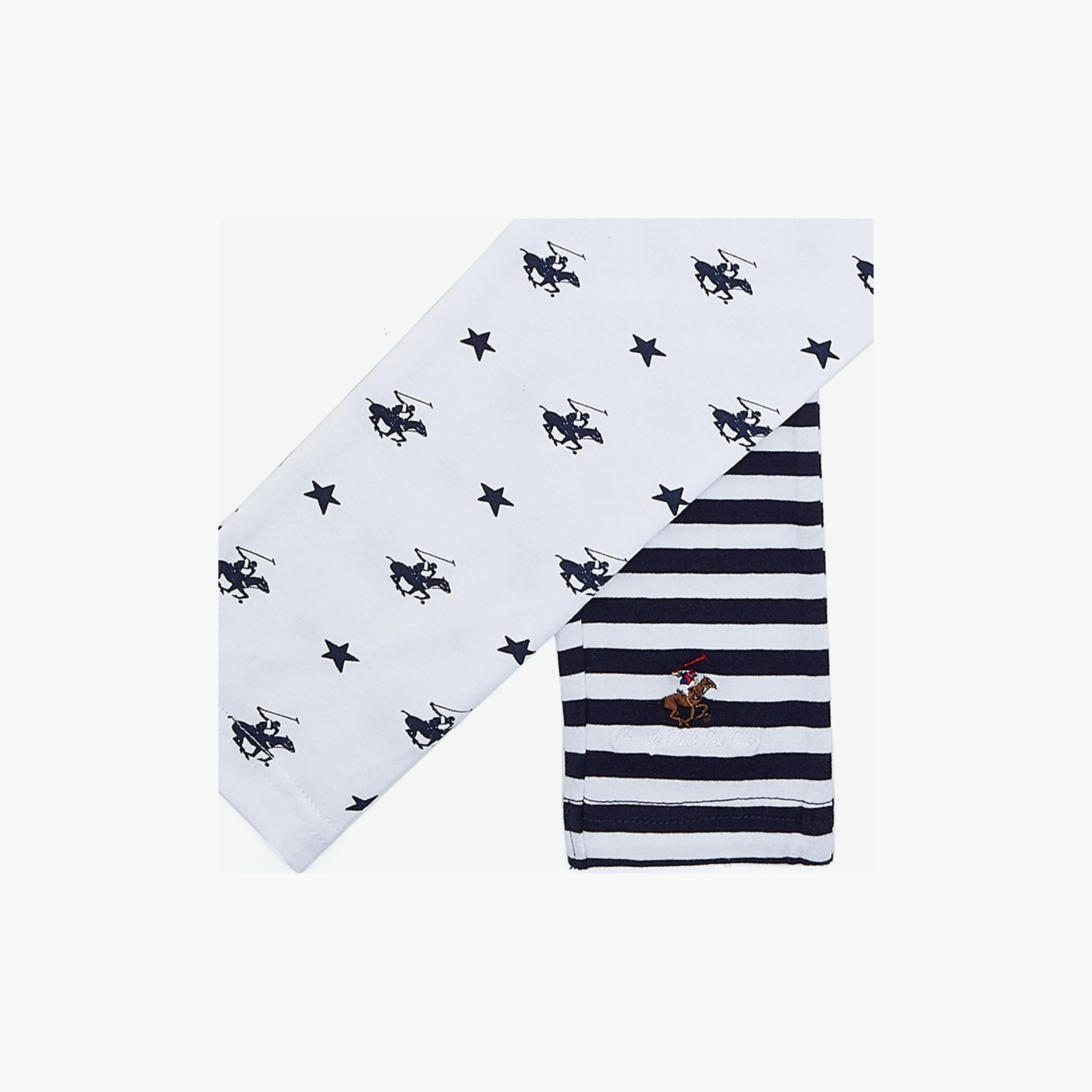 بنطلون ليقنز كاجوال بطبعة من بيفرلي هيلز بولو كلوب-baby-girls-clothing-bottoms-leggings-image-6