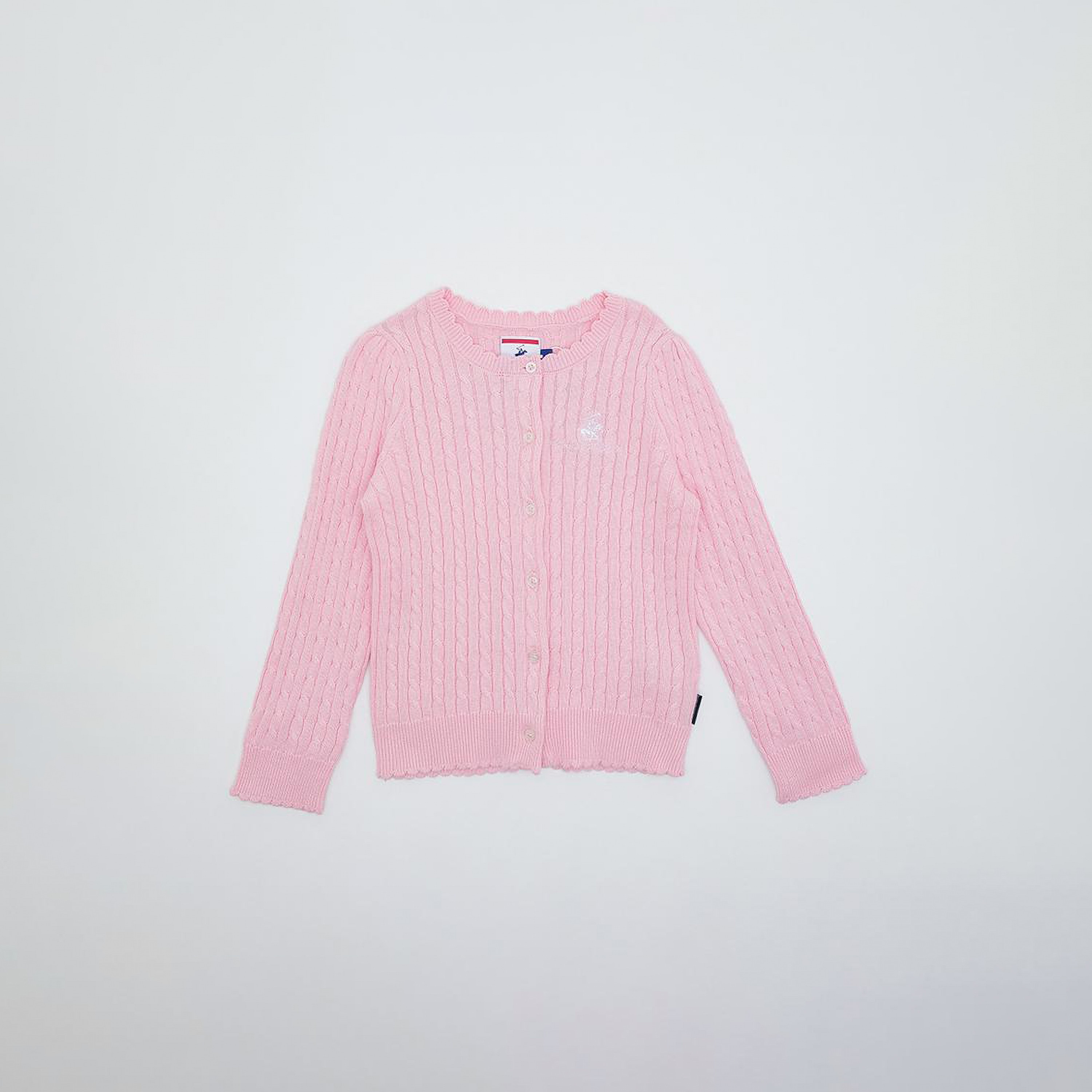 كارديجان بأكمام طويلة مزخرف من بيفرلي هيلز بولو كلوب-baby-girls-clothing-jumpersandcardigans-image-2