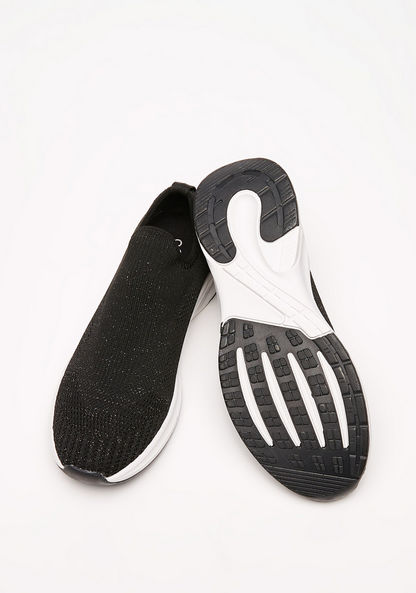 Celeste Women's Textured Slip-On Walking Shoes-Women%27s Sports Shoes-image-1