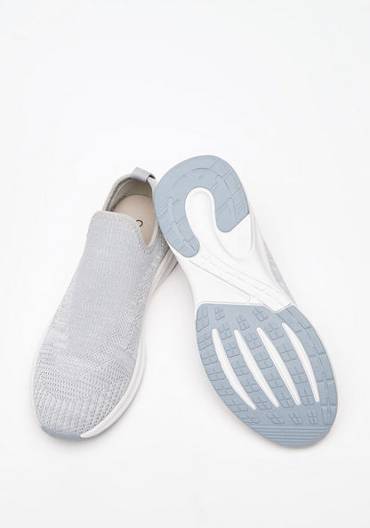 Celeste Women's Textured Slip-On Walking Shoes-Women%27s Sports Shoes-image-1