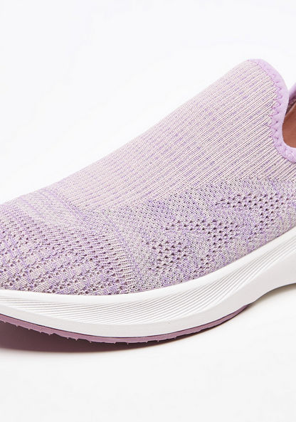 Celeste Women's Textured Slip-On Walking Shoes-Women%27s Sports Shoes-image-3