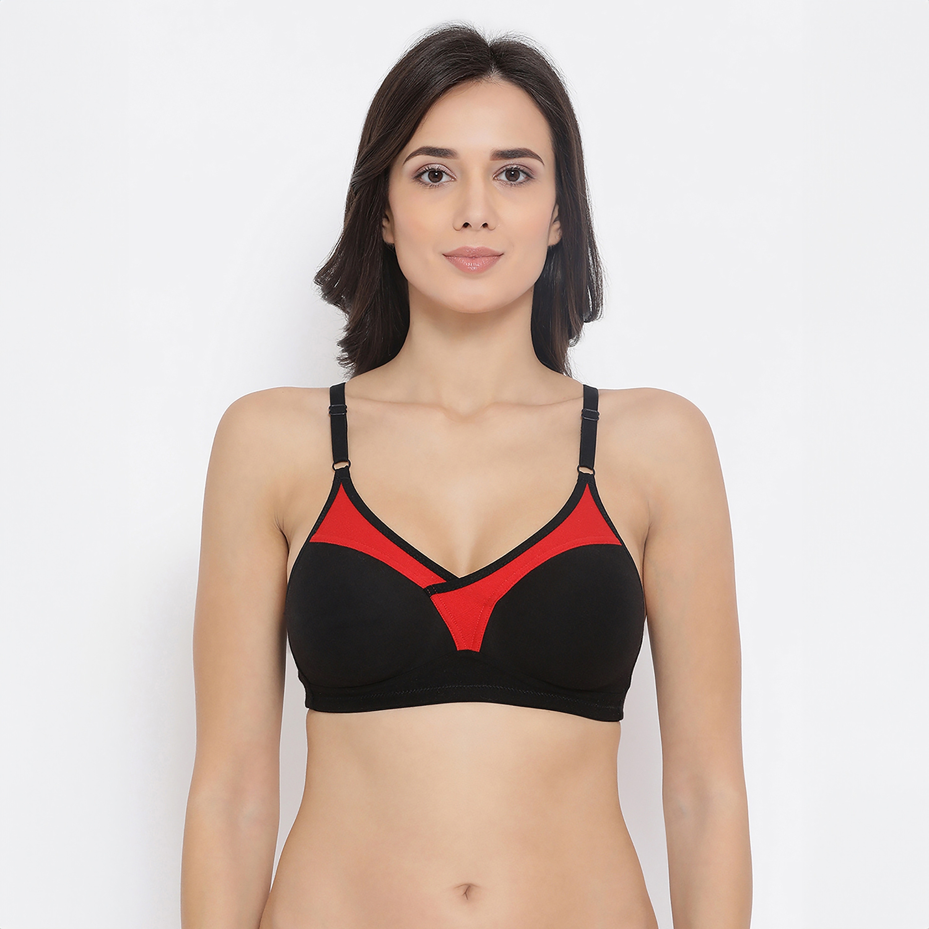 حمالة صدر غير مبطنة وبدون أسلاك لتغطية كاملة للنساء من كلوفيا - غني بالقطن-women-clothing-lingerie-bras-image-1