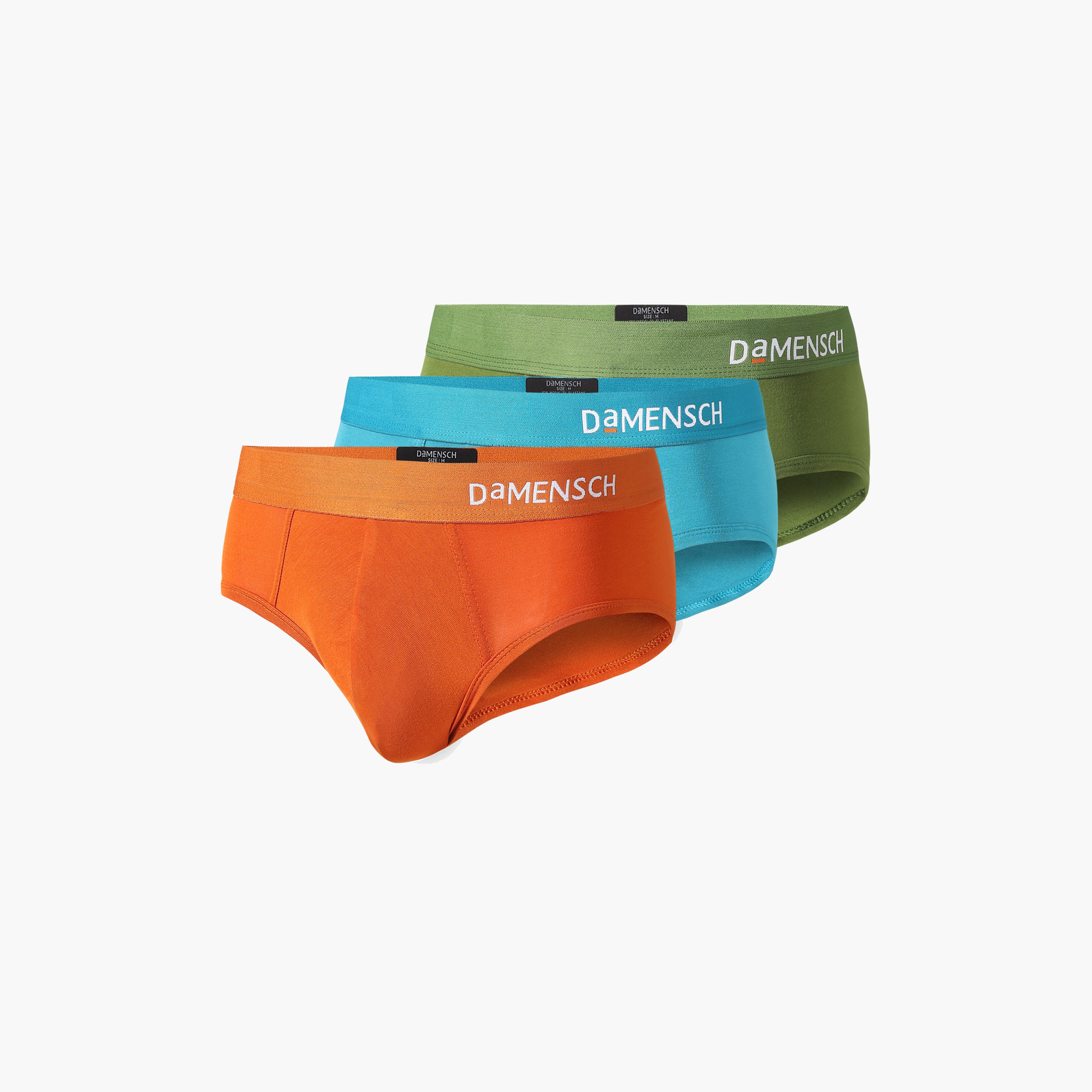 Damensch Pack of 3 Plain Deo-Soft Supima Modal Briefs-men-clothing-innerwear-underwear-image-1