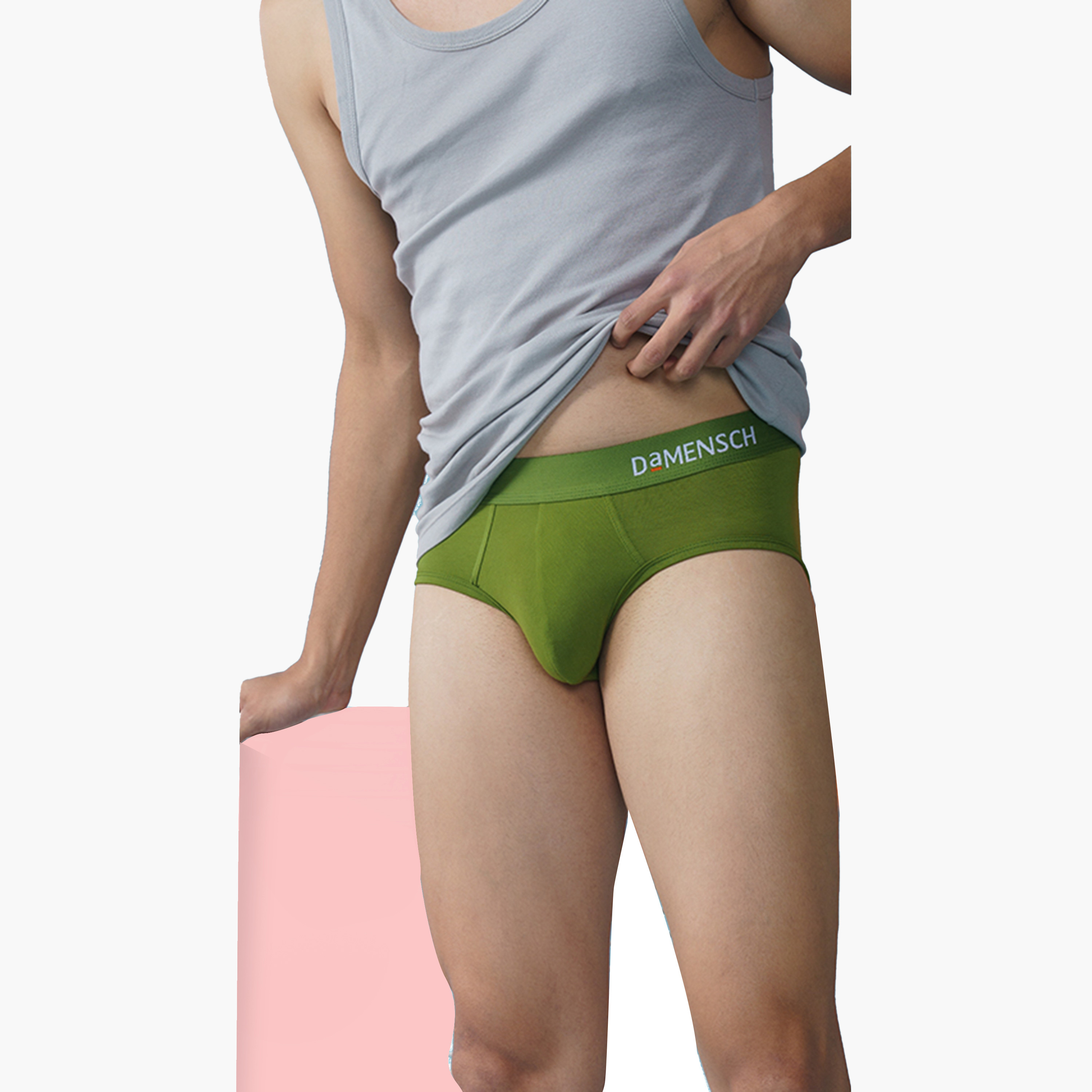 Damensch Pack of 3 Plain Deo-Soft Supima Modal Briefs-men-clothing-innerwear-underwear-image-4