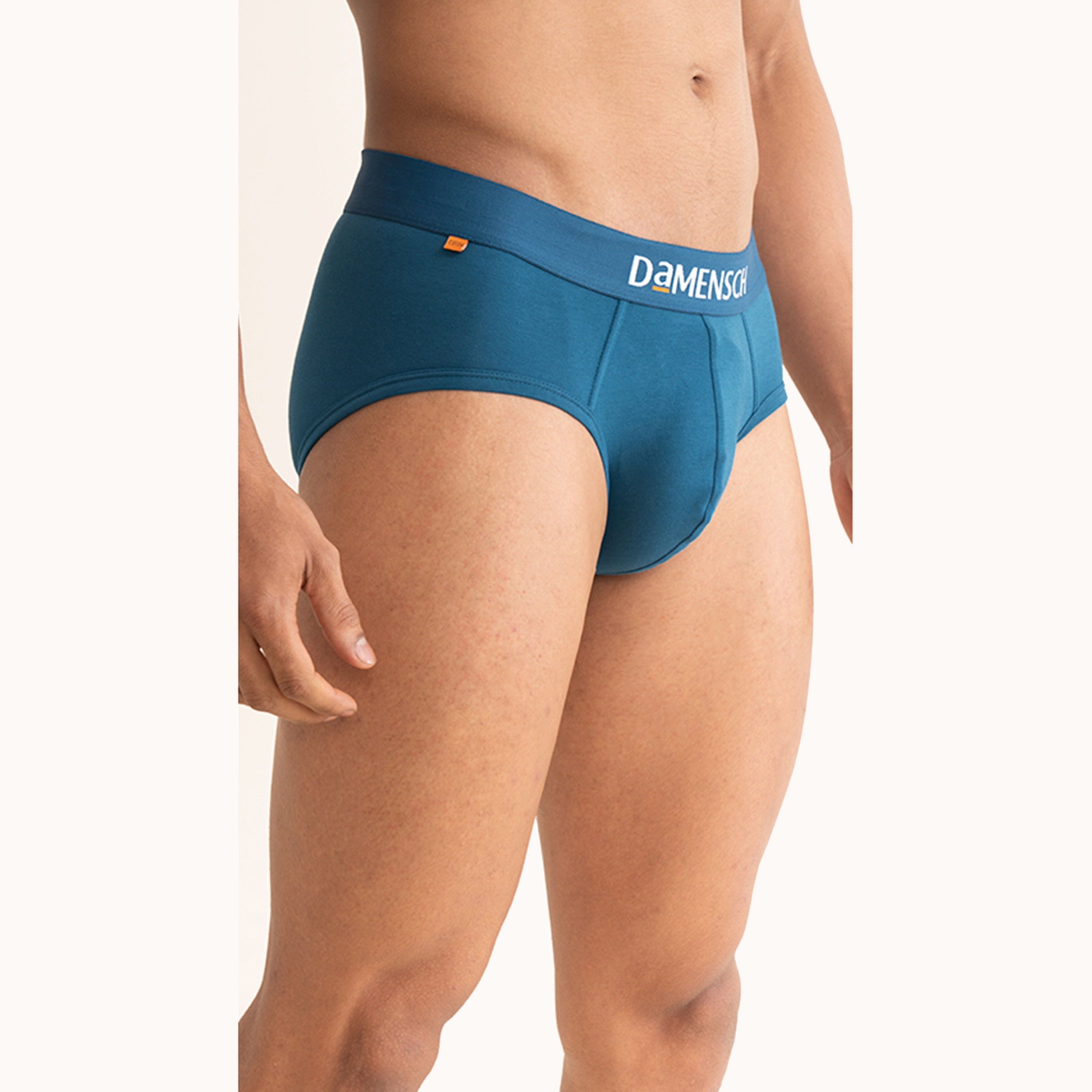 Damensch Pack of 3 Plain Deo-Cotton Deodorizing Briefs-men-clothing-innerwear-underwear-image-3
