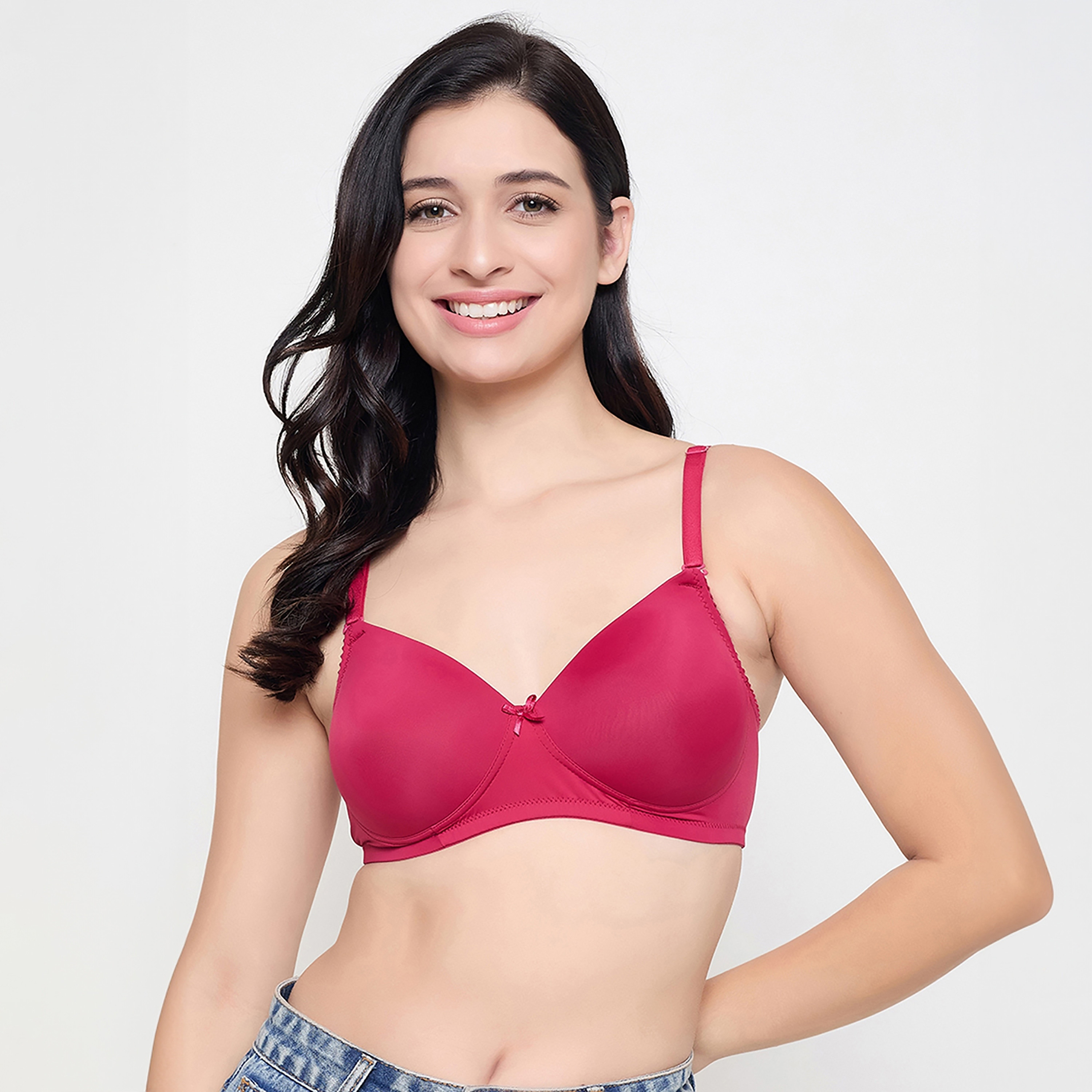 Clovia Padded Non-Wired Full Coverage Women's Multiway T-Shirt Bra-women-clothing-lingerie-bras-image-1