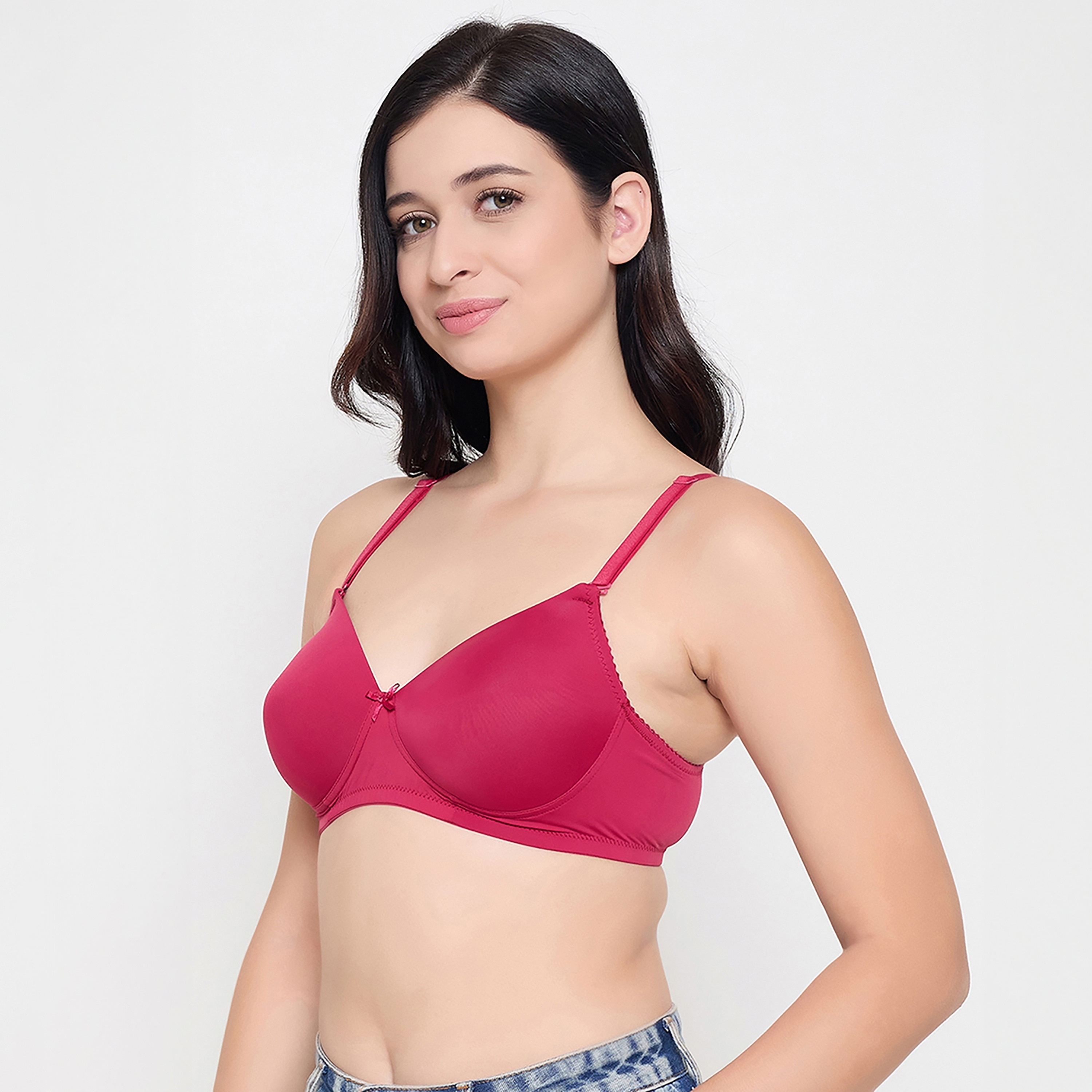 Clovia Padded Non-Wired Full Coverage Women's Multiway T-Shirt Bra-women-clothing-lingerie-bras-image-3