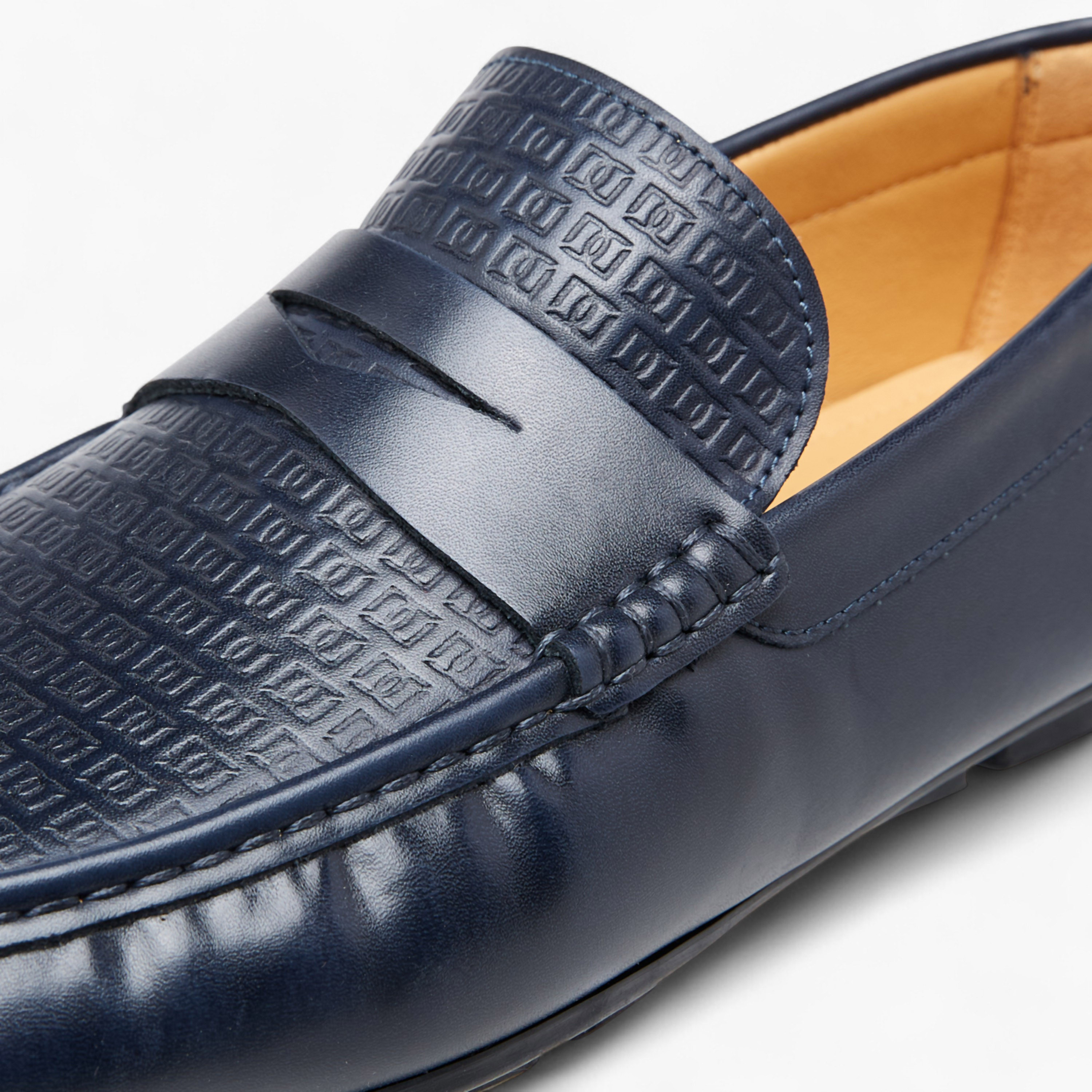 Duchini Men's Logo Embossed Slip-On Moccasins-men-shoes-loafersandmoccasins-image-4