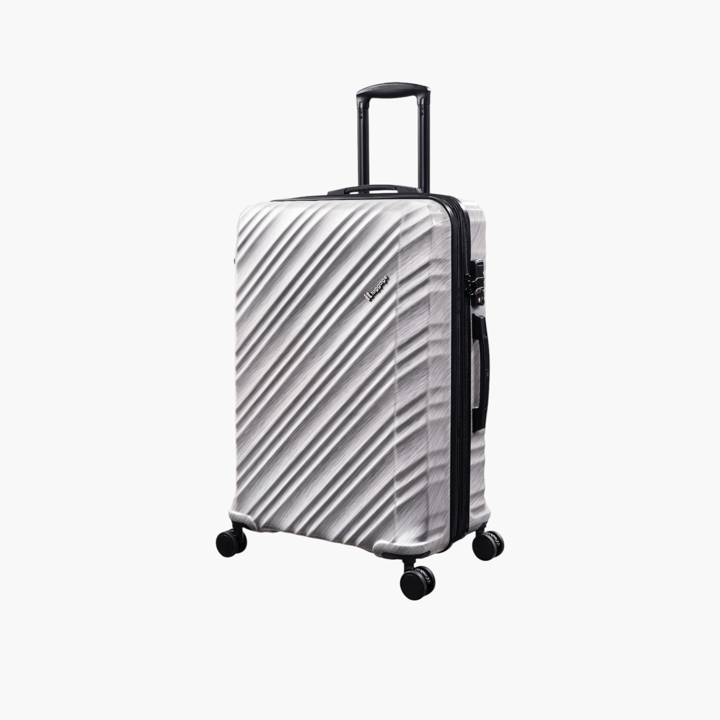 IT 4-Wheel Hardcase Trolley Bag with Retractable Handle - 24 Inches - Check-in Bag-travel-luggagesandbags-luggage-image-1