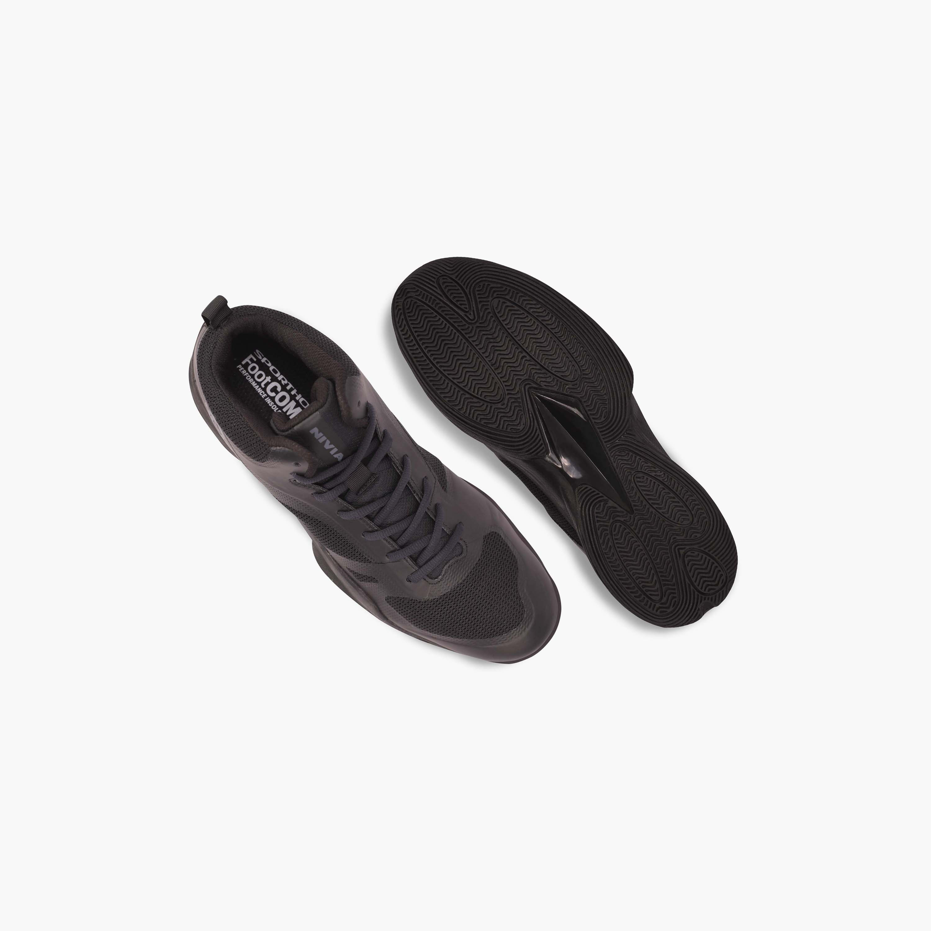 Nivia black combat clearance shoes