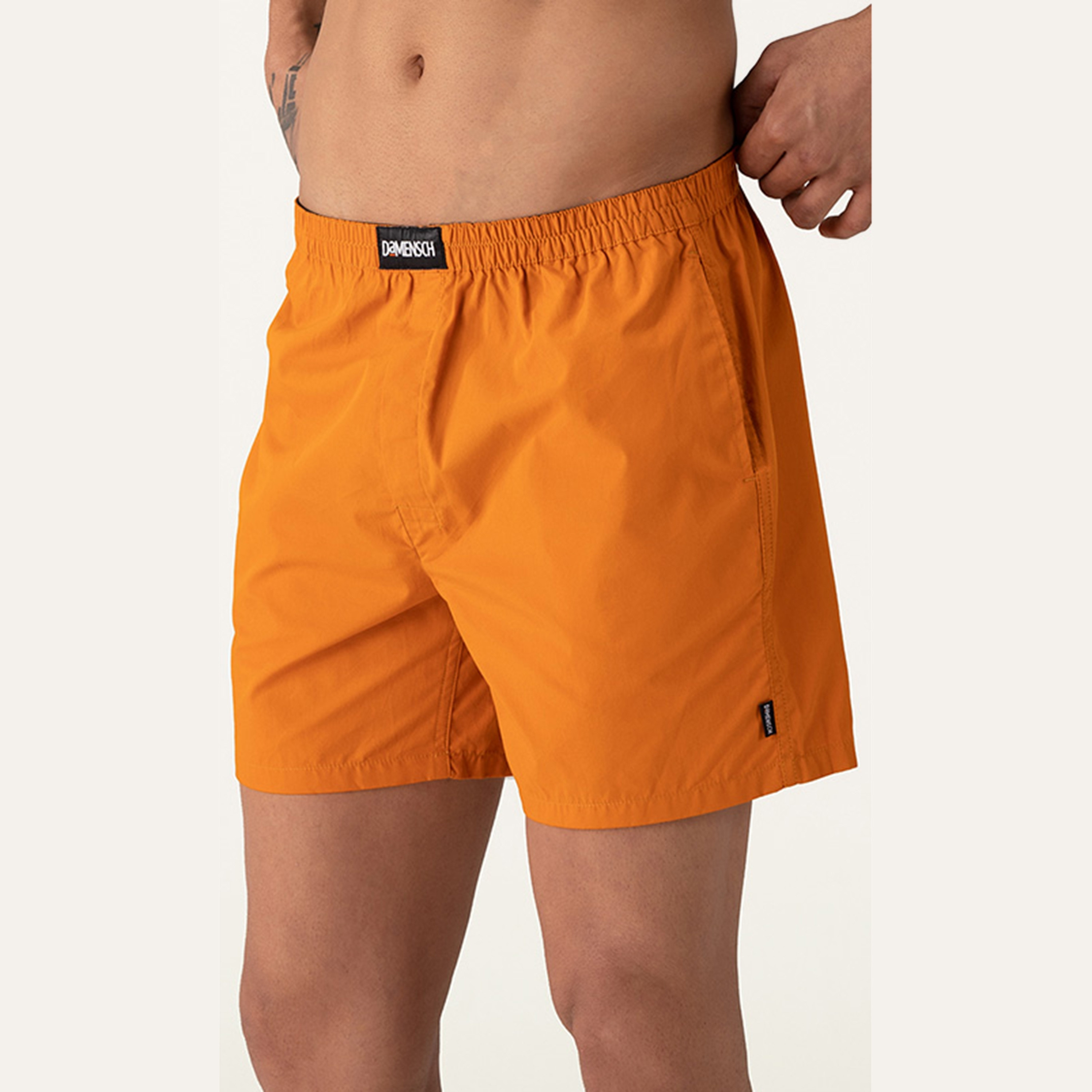 Damensch Pack of 2 Plain Cotton Classic Boxers-men-clothing-innerwear-underwear-image-3