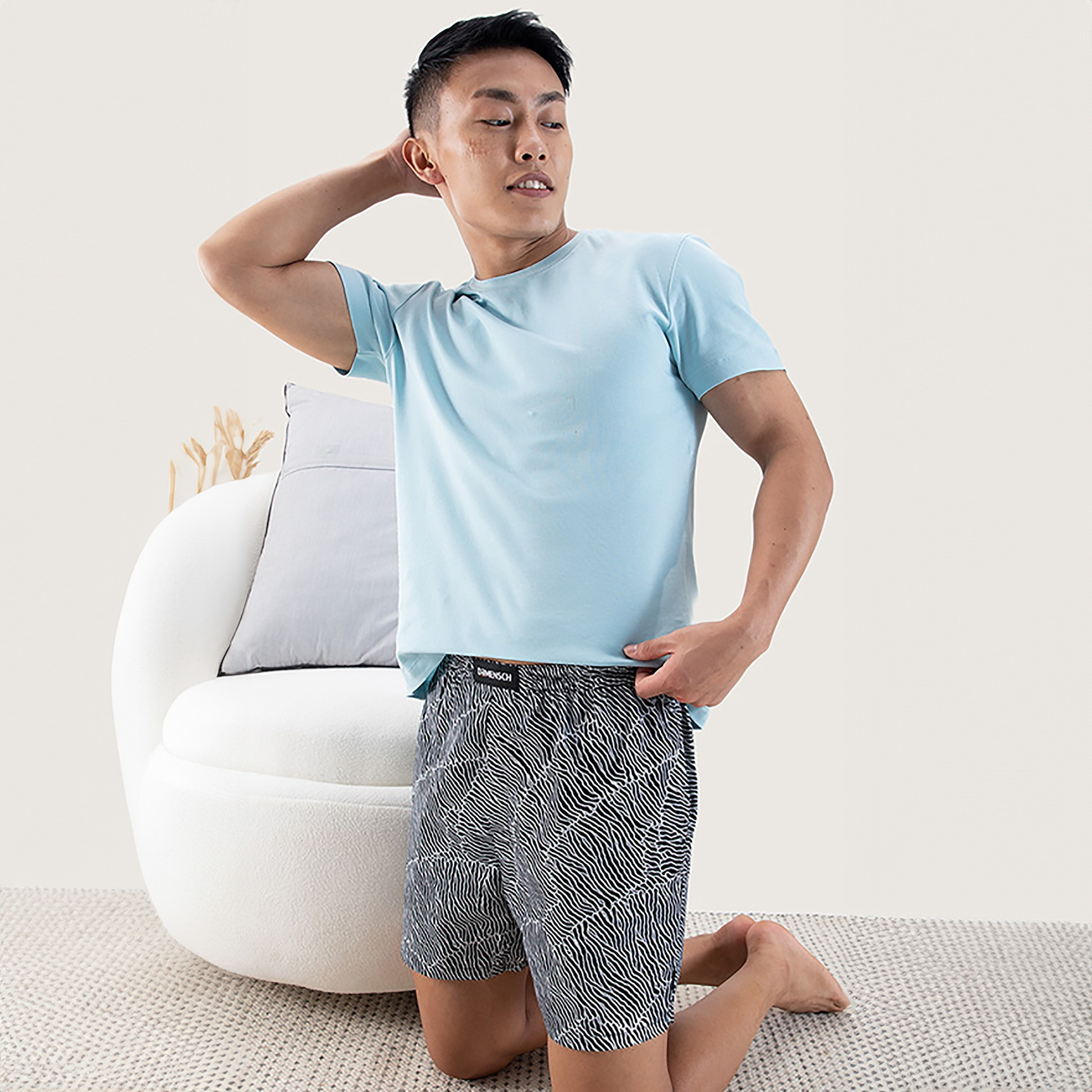 مجموعة دامنش مكونة من 3 بوكسرات كلاسيكية قطنية مطبوعة-men-clothing-innerwear-underwear-image-7