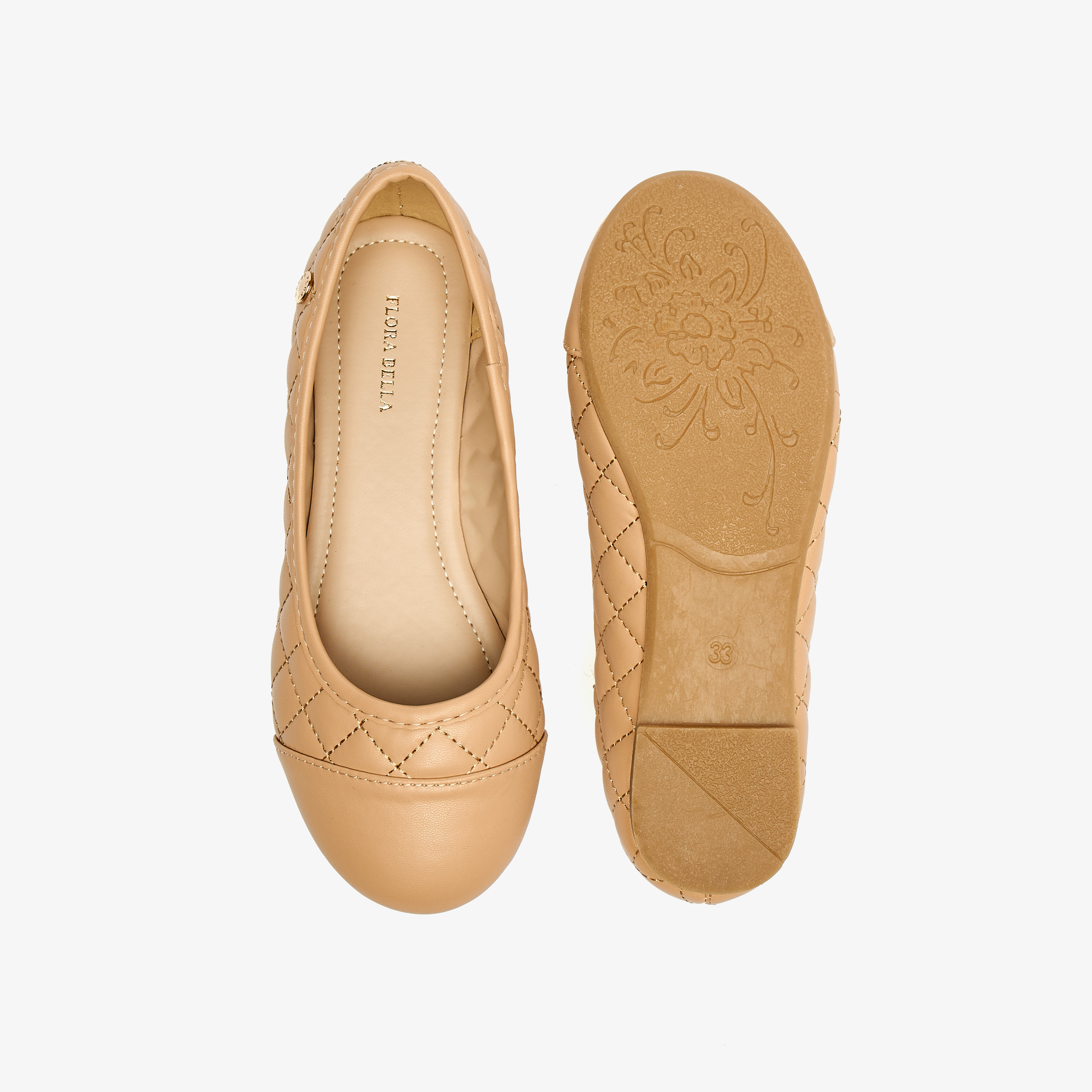 حذاء باليرينا سهل الارتداء مبطّن من فلورا بيلا-girls-shoes-ballerinas-image-4