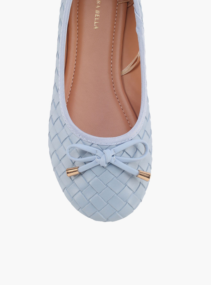 حذاء باليرينا بفيونكة للبنات من فلورا بيلا-girls-shoes-ballerinas-image-4