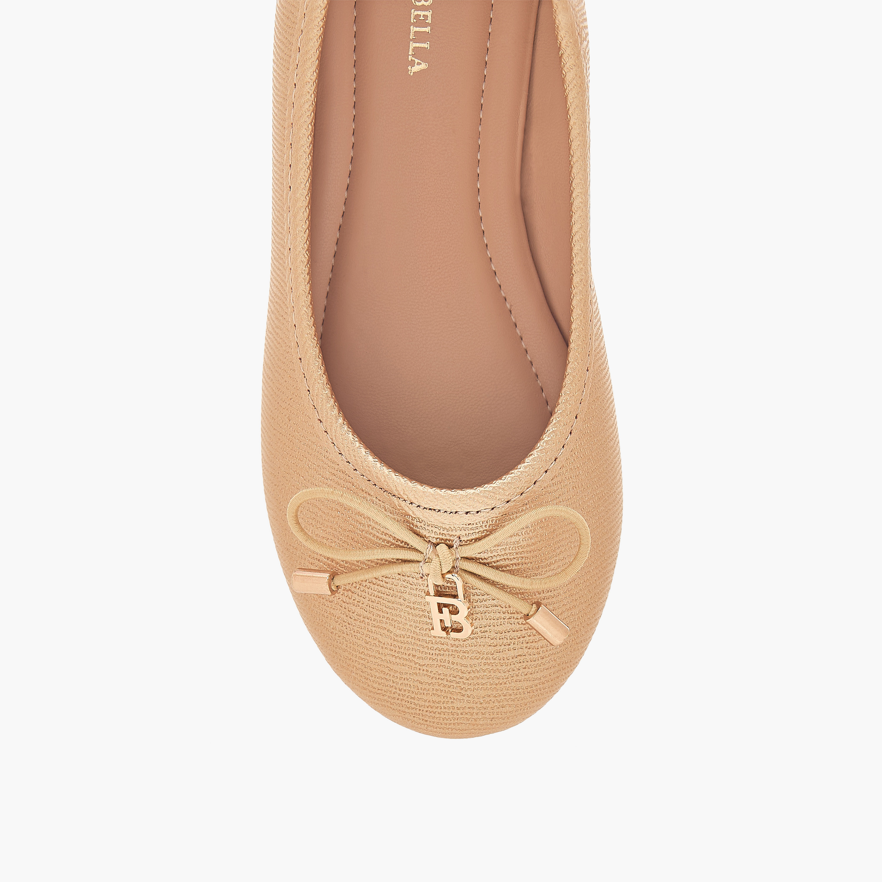 حذاء باليرينا سهل الارتداء بزينة فيونكة من فلورا بيلا-girls-shoes-ballerinas-image-4