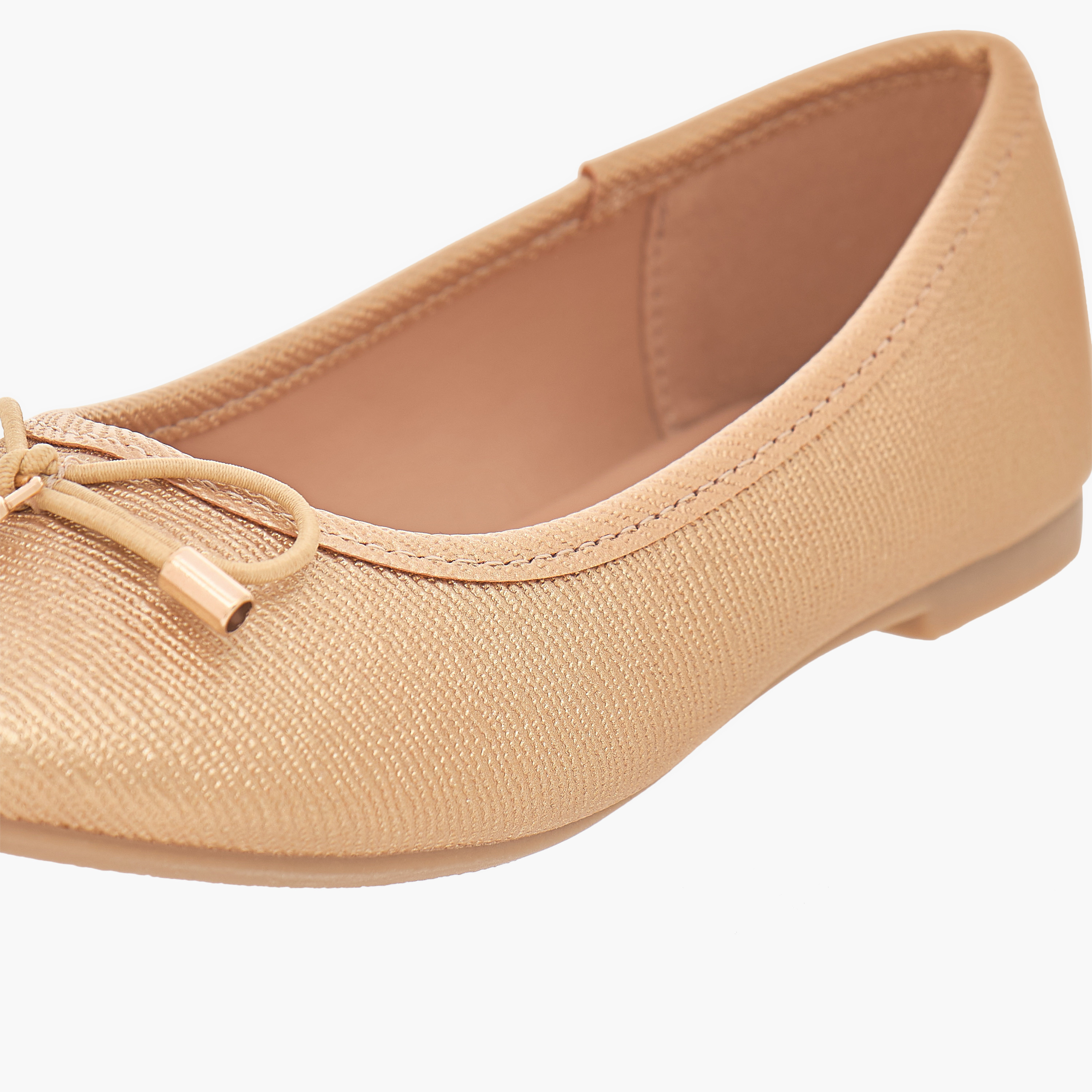 حذاء باليرينا سهل الارتداء بزينة فيونكة من فلورا بيلا-girls-shoes-ballerinas-image-6