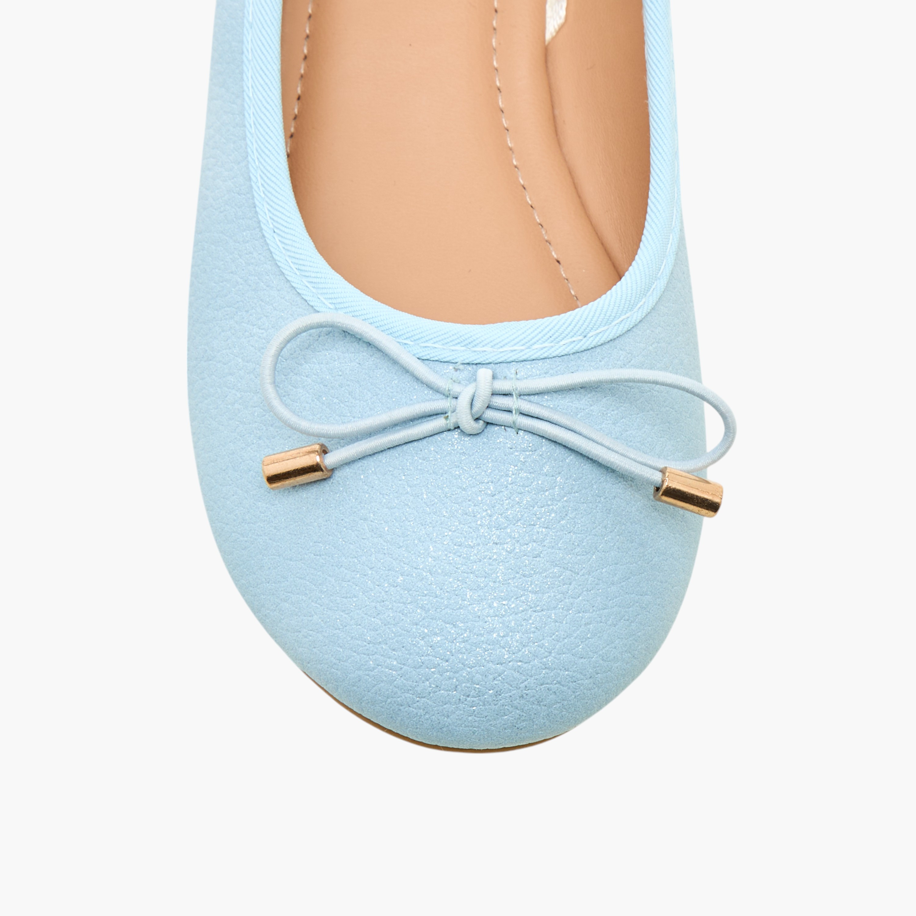 Flora Bella Bow Accent Slip-On Ballerina Shoes-girls-shoes-ballerinas-image-4