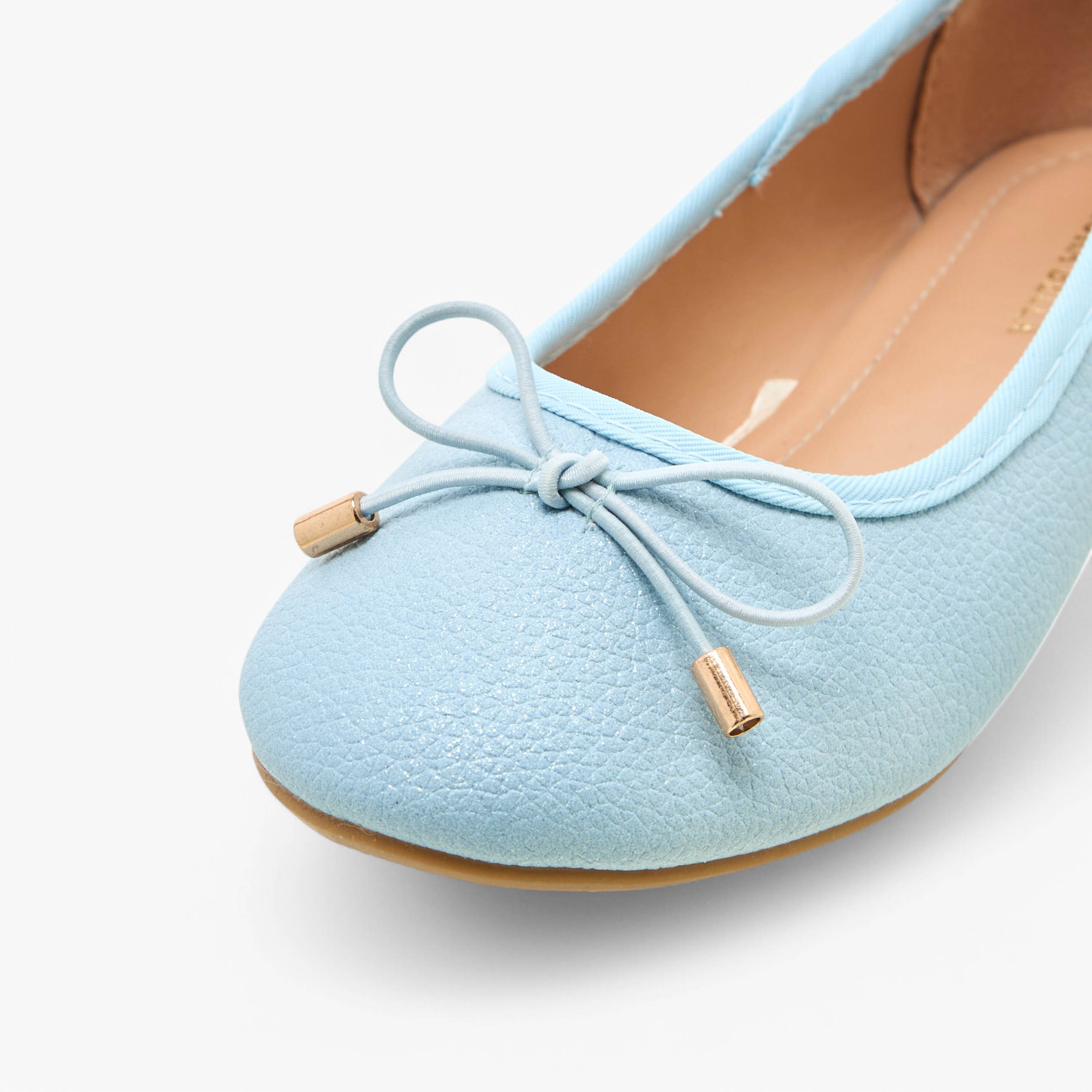 Flora Bella Bow Accent Slip-On Ballerina Shoes-girls-shoes-ballerinas-image-6