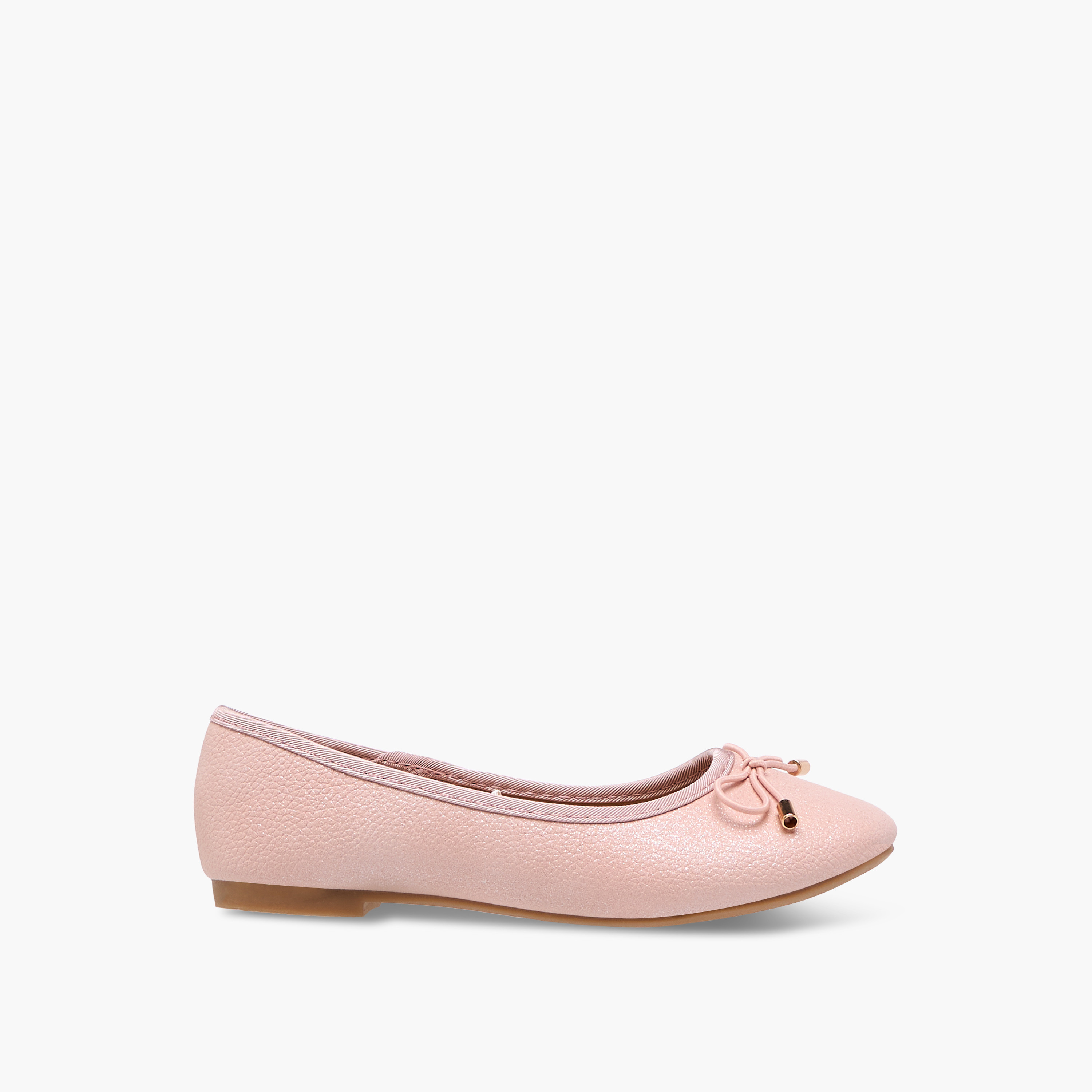 Flora Bella Bow Accent Slip-On Ballerina Shoes-girls-shoes-ballerinas-image-3
