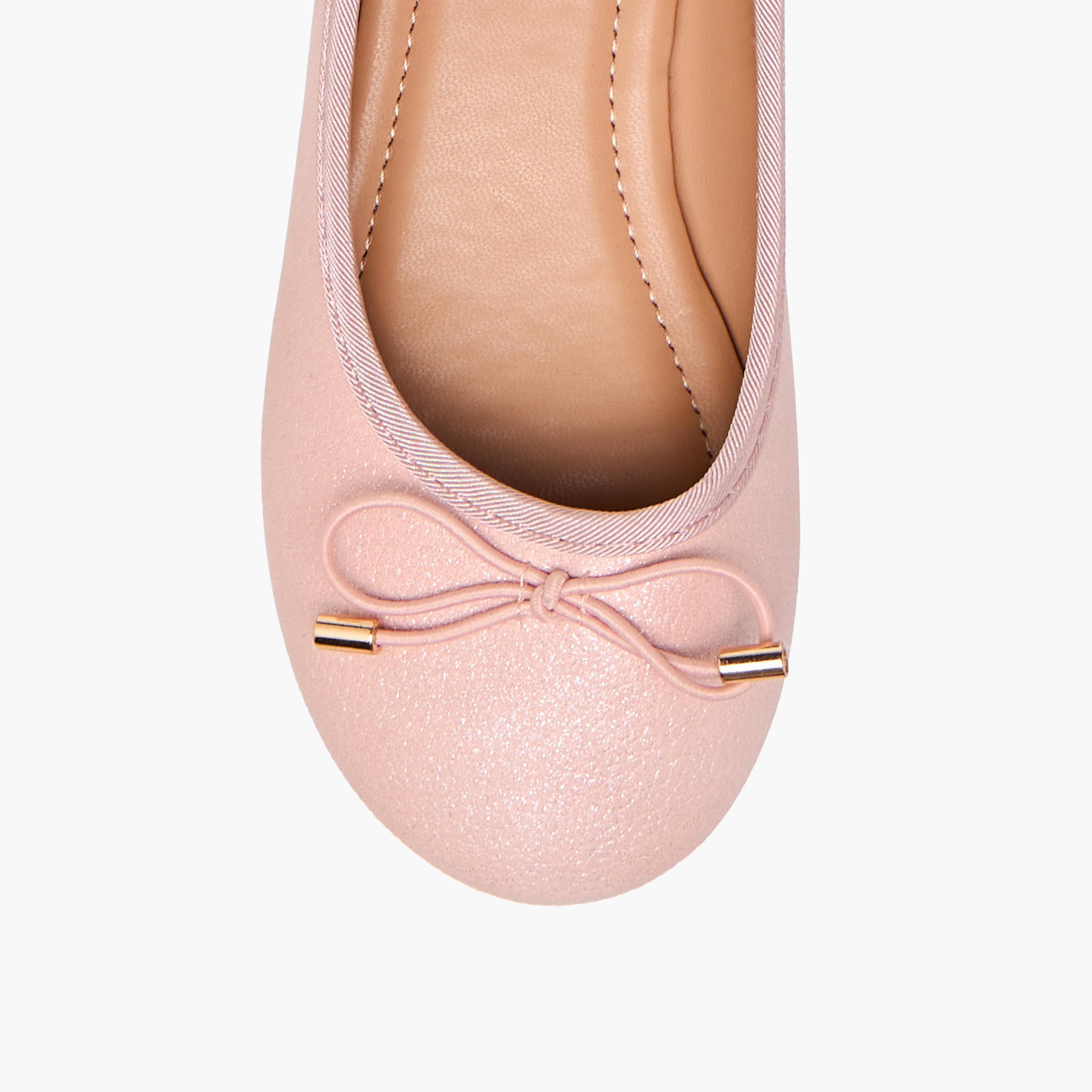 Flora Bella Bow Accent Slip-On Ballerina Shoes-girls-shoes-ballerinas-image-4