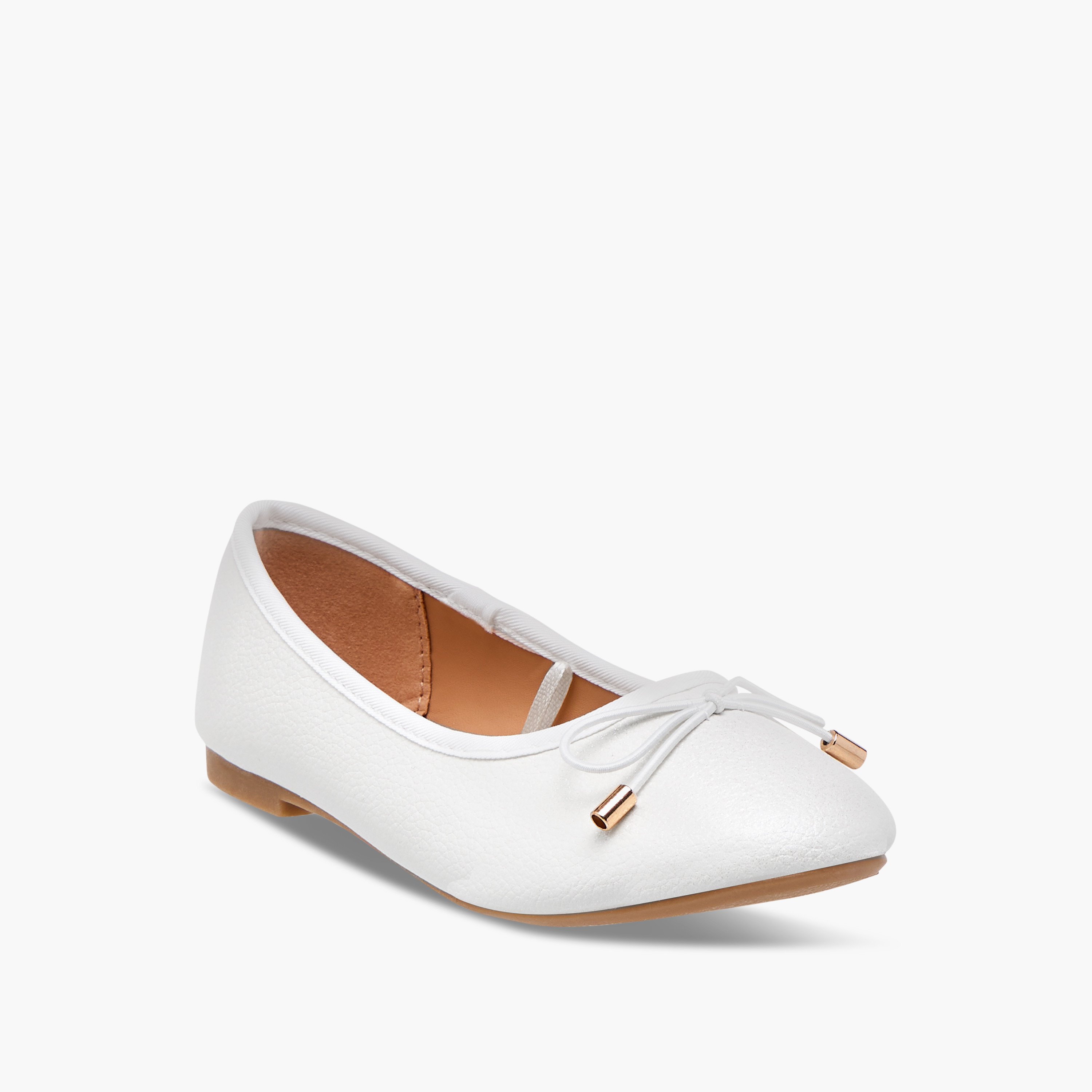 حذاء باليرينا سهل الارتداء بزينة فيونكة من فلورا بيلا-girls-shoes-ballerinas-image-2