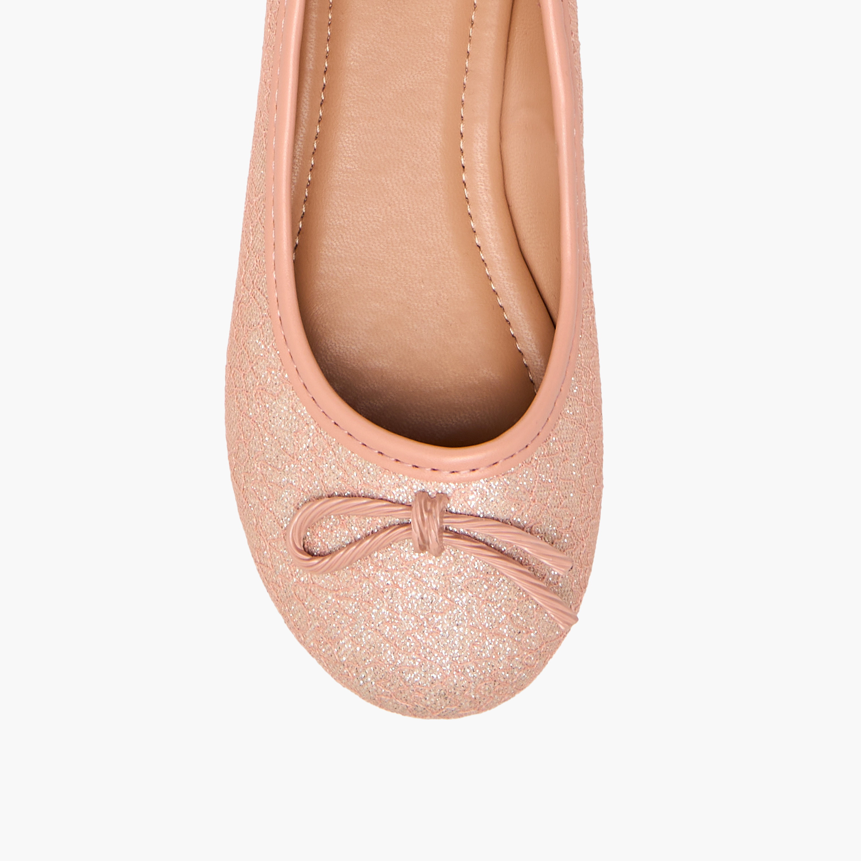 Flora Bella Bow Accent Slip-On Ballerina Shoes-girls-shoes-ballerinas-image-4