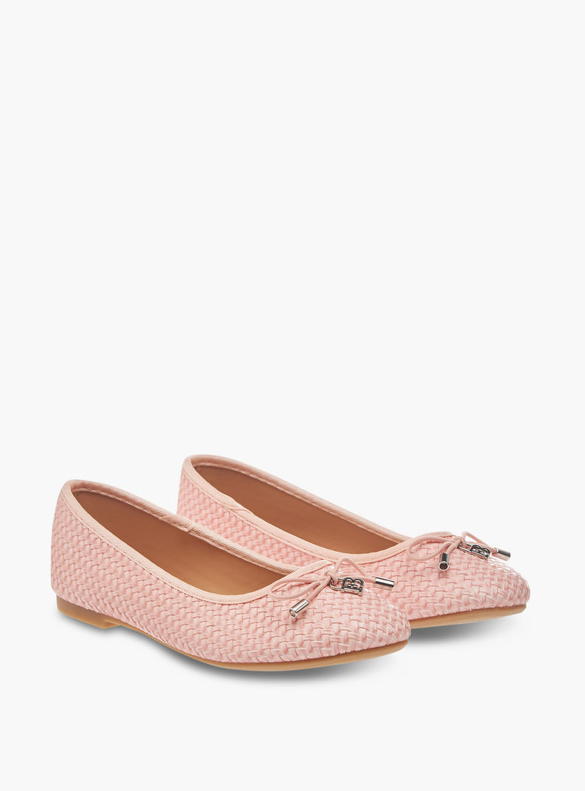 حذاء باليرينا سهل الارتداء بفيونكة من فلورا بيلا-girls-shoes-ballerinas-image-1