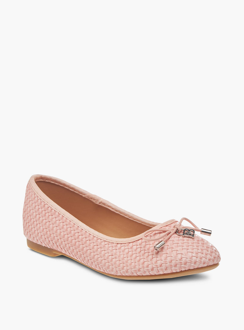 حذاء باليرينا سهل الارتداء بفيونكة من فلورا بيلا-girls-shoes-ballerinas-image-2