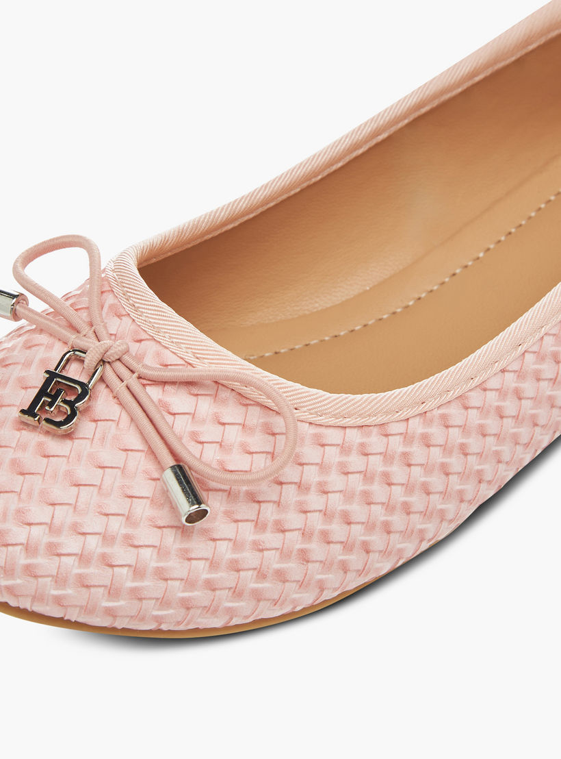 حذاء باليرينا سهل الارتداء بفيونكة من فلورا بيلا-girls-shoes-ballerinas-image-6